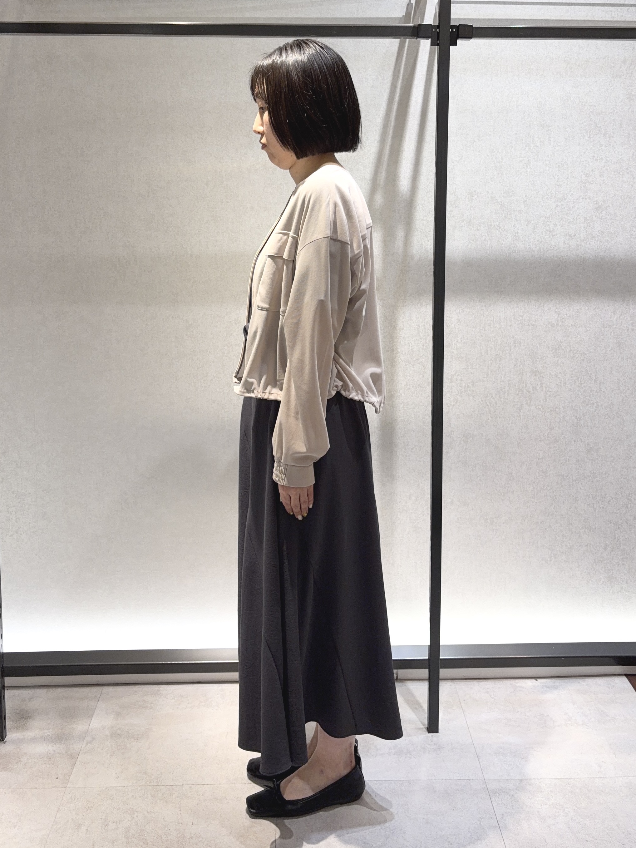 わたなべさんの「UNTITLED｜【古畑星夏さん着用/洗える】シアーブルゾン」を使ったコーディネート