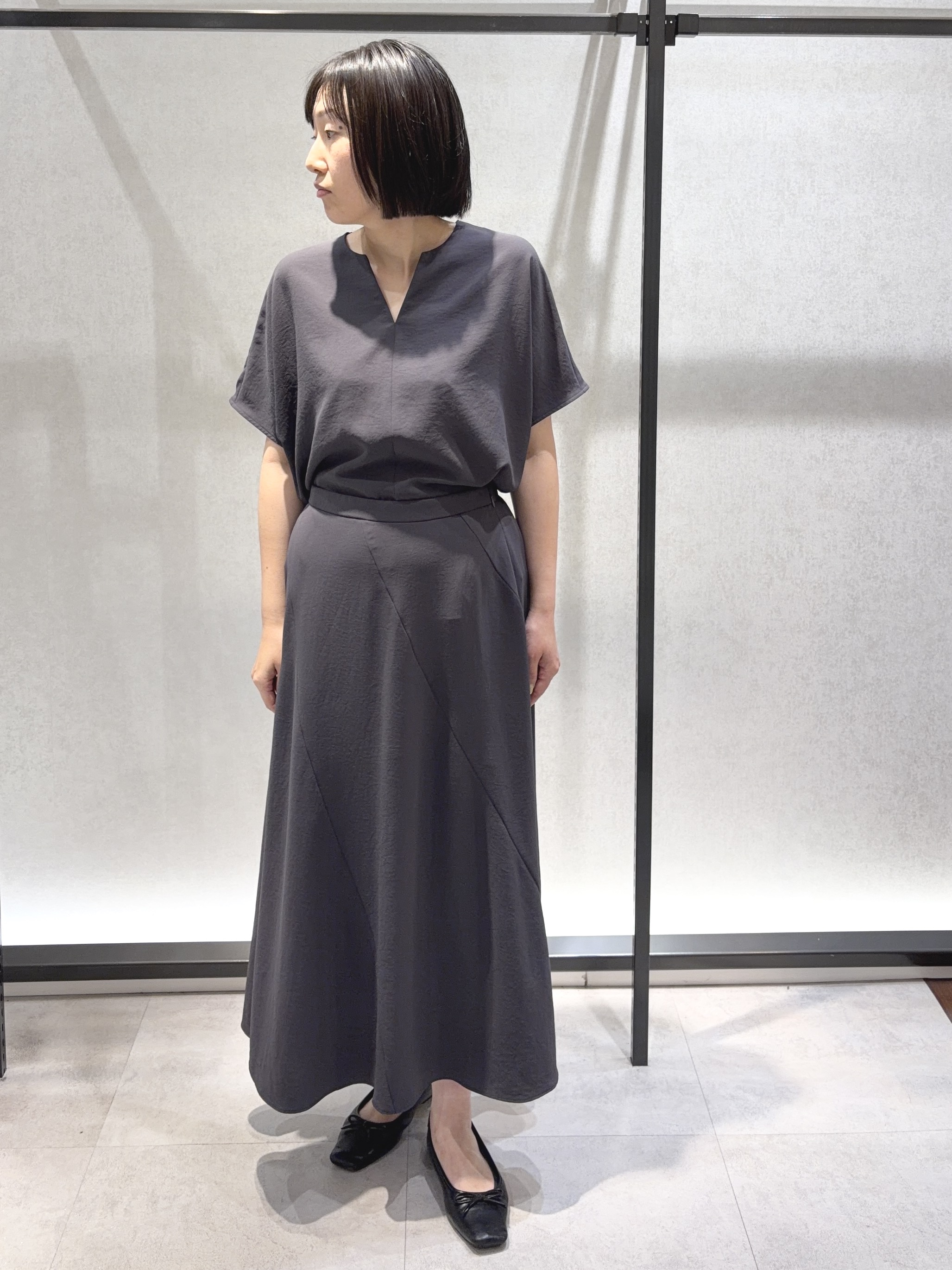 わたなべさんの「UNTITLED｜【古畑星夏さん着用/洗える】シアーブルゾン」を使ったコーディネート