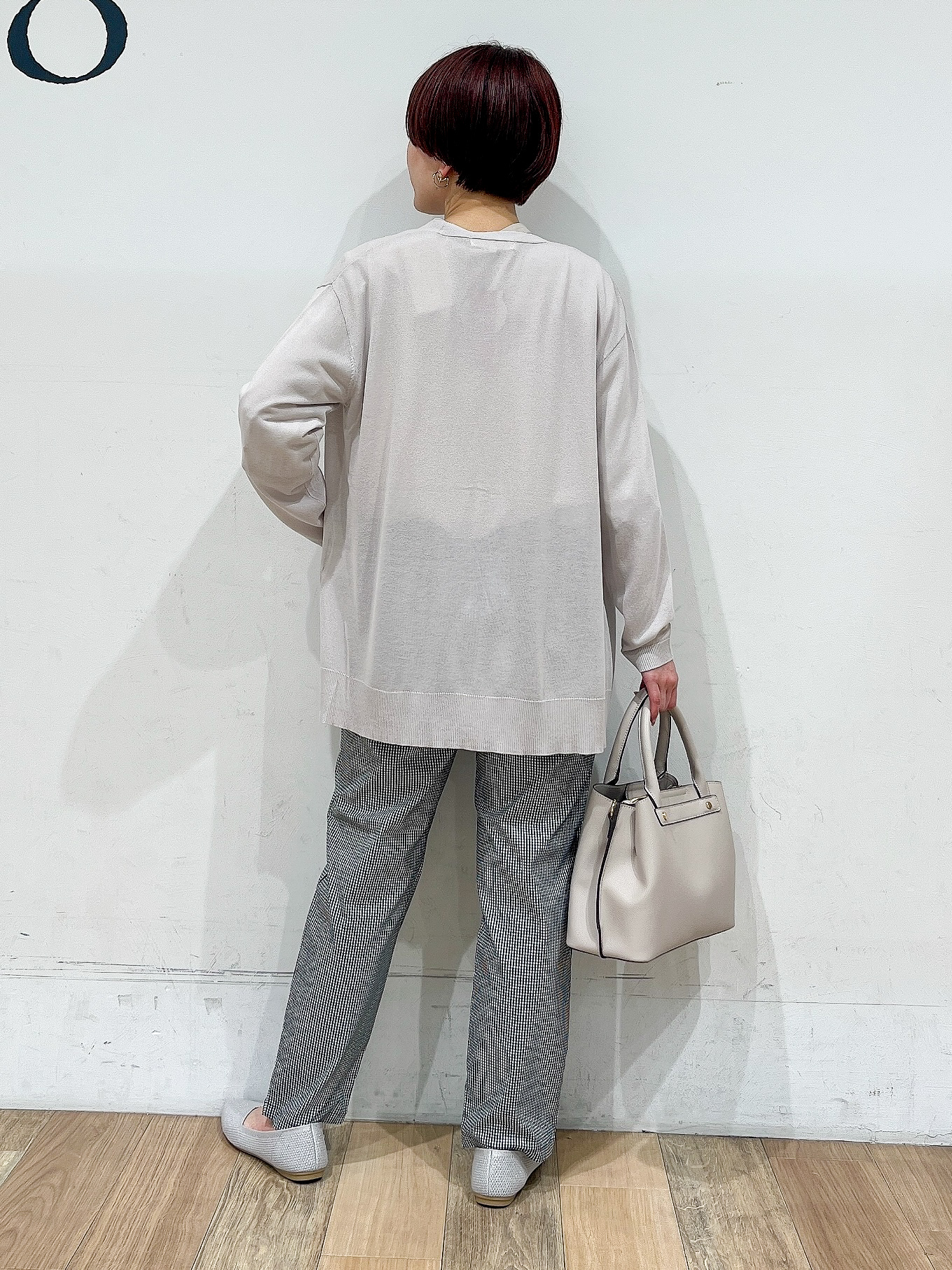 山さんさんの「grove｜【接触冷感／UVカットetc】ベーシックロングカーディガン」を使ったコーディネート