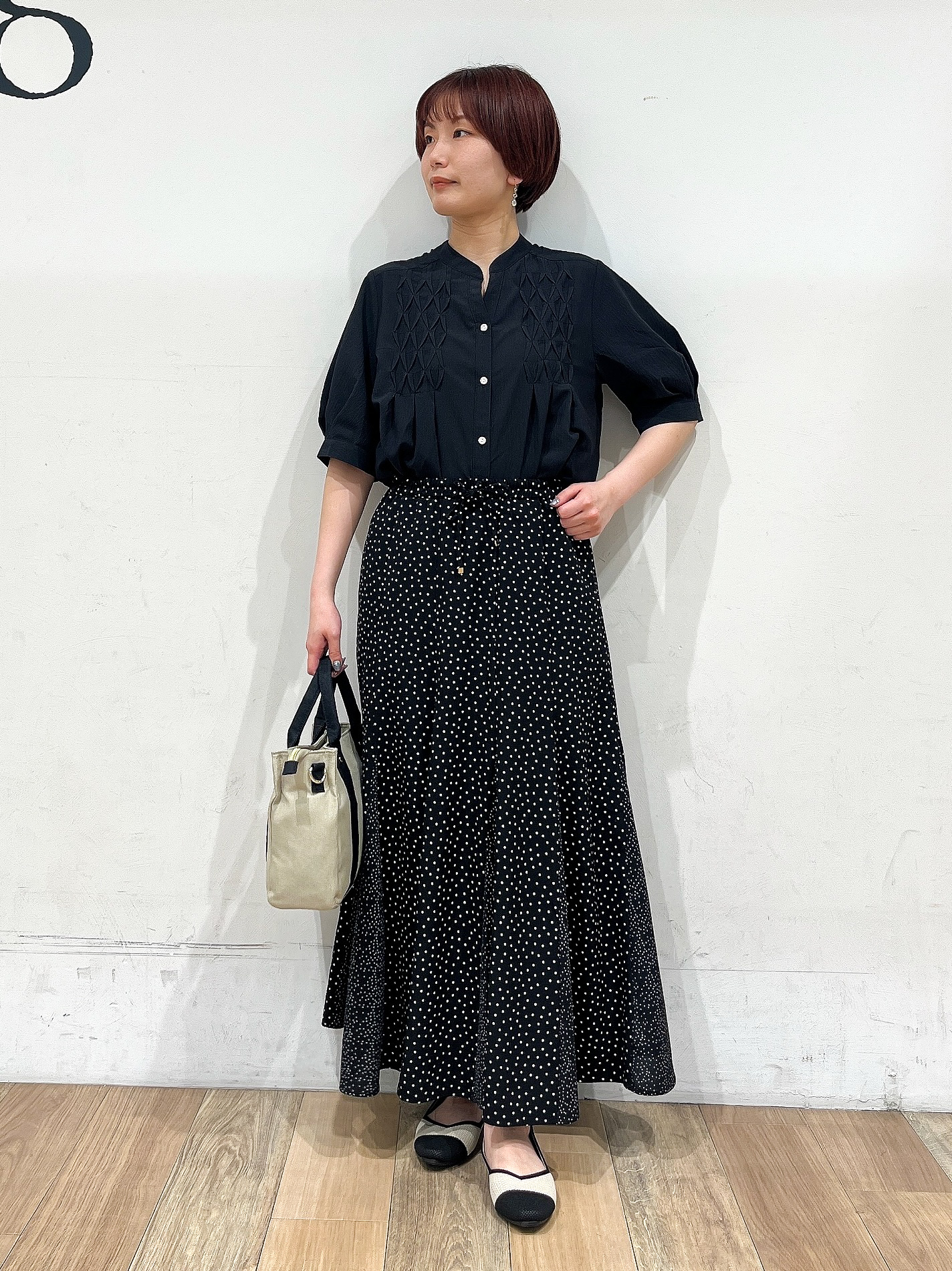 山さんさんの「grove｜高評価！【接触冷感／UVカットetc】ベーシックショートカーディガン」を使ったコーディネート