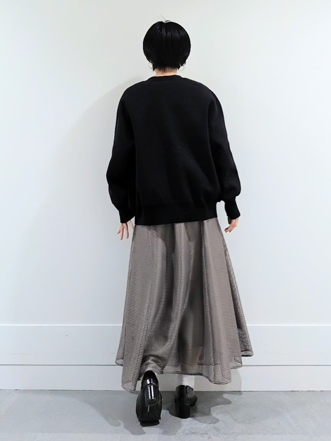 ミズタさんの「UNTITLED｜【軽羽織り/セットアップ可】ジップアップニットカーディガン」を使ったコーディネート