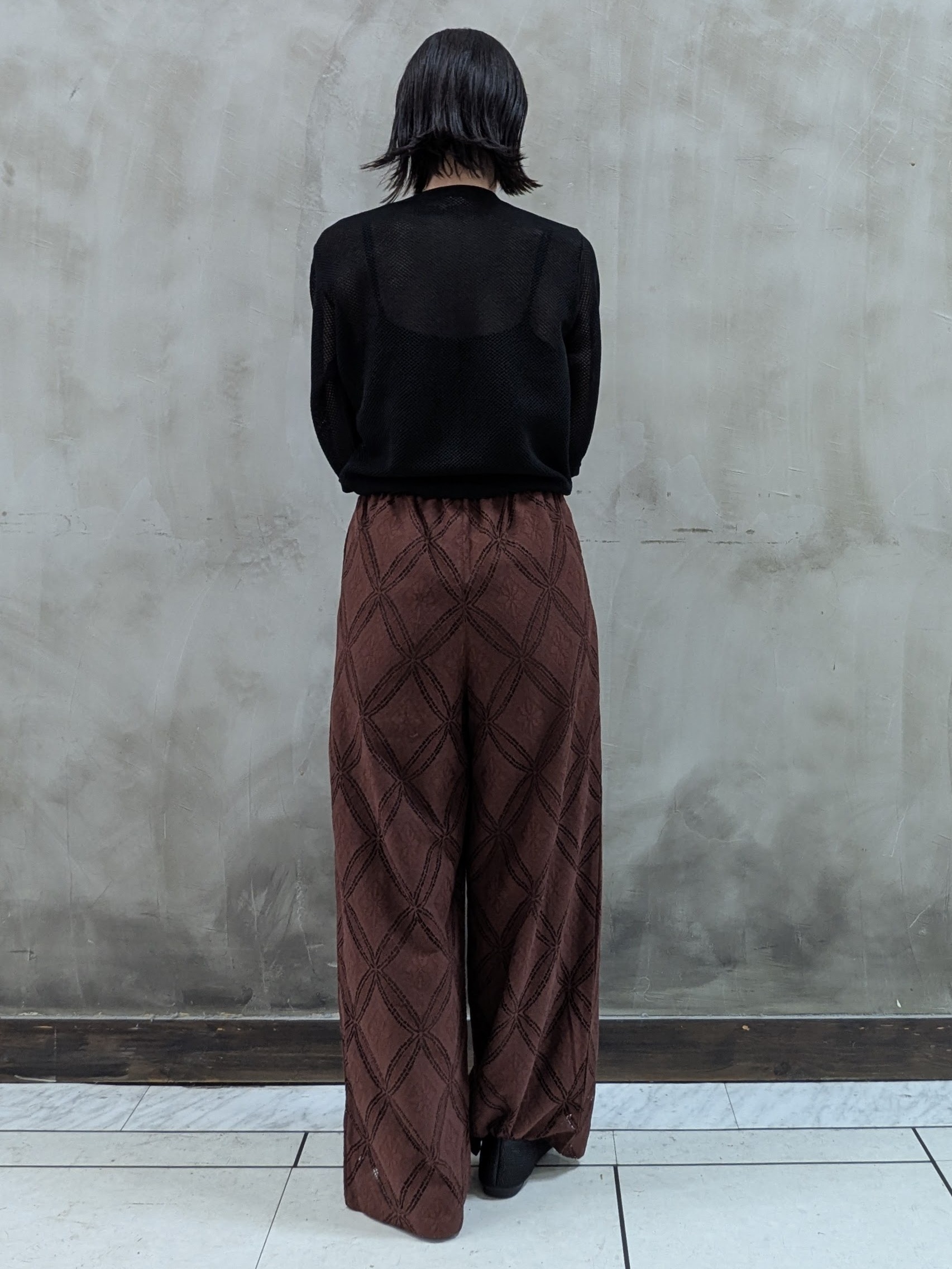 shioさんの「grove｜【貴島明日香さん着用・洗える】透けない、大人のメッシュカーディガン」を使ったコーディネート