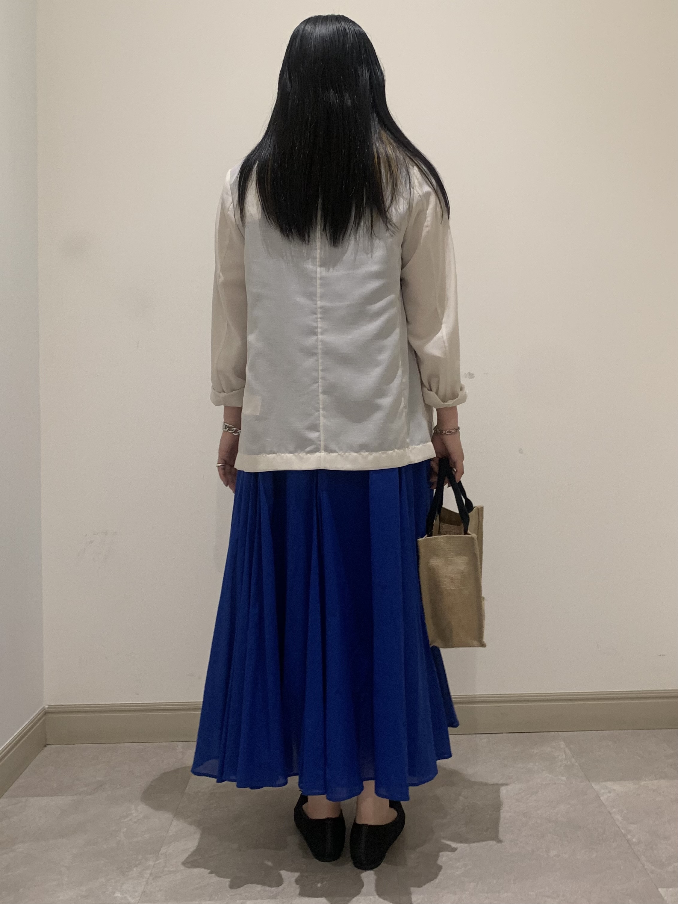 SAKAIさんの「DRESSTERIOR｜【きれいめ/ウォッシャブル】コットンローンフレンチスリーブワンピ」を使ったコーディネート