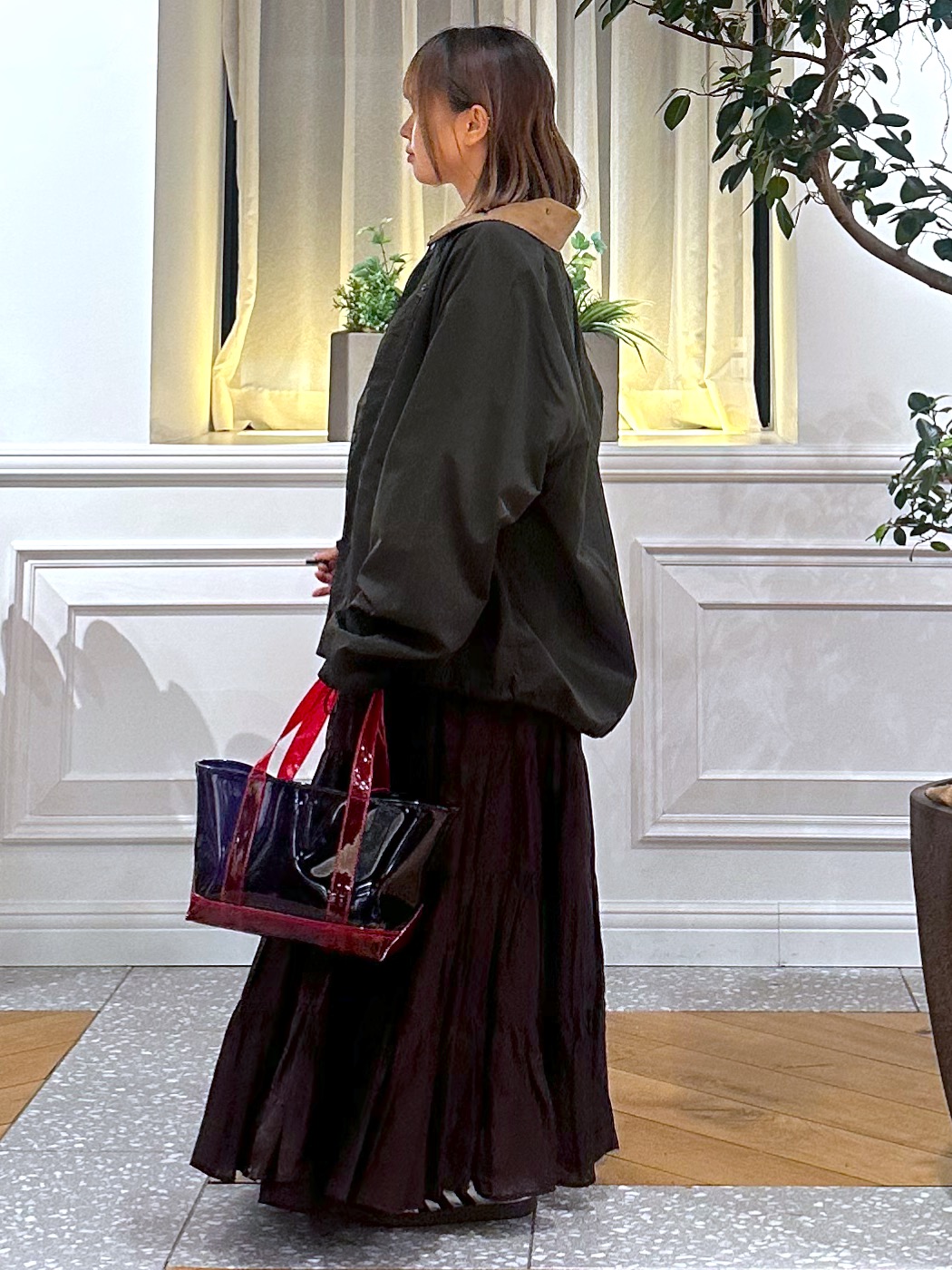 なべこさんの「DRESSTERIOR｜barbour（バブアー）Transport｜ジャケット」を使ったコーディネート
