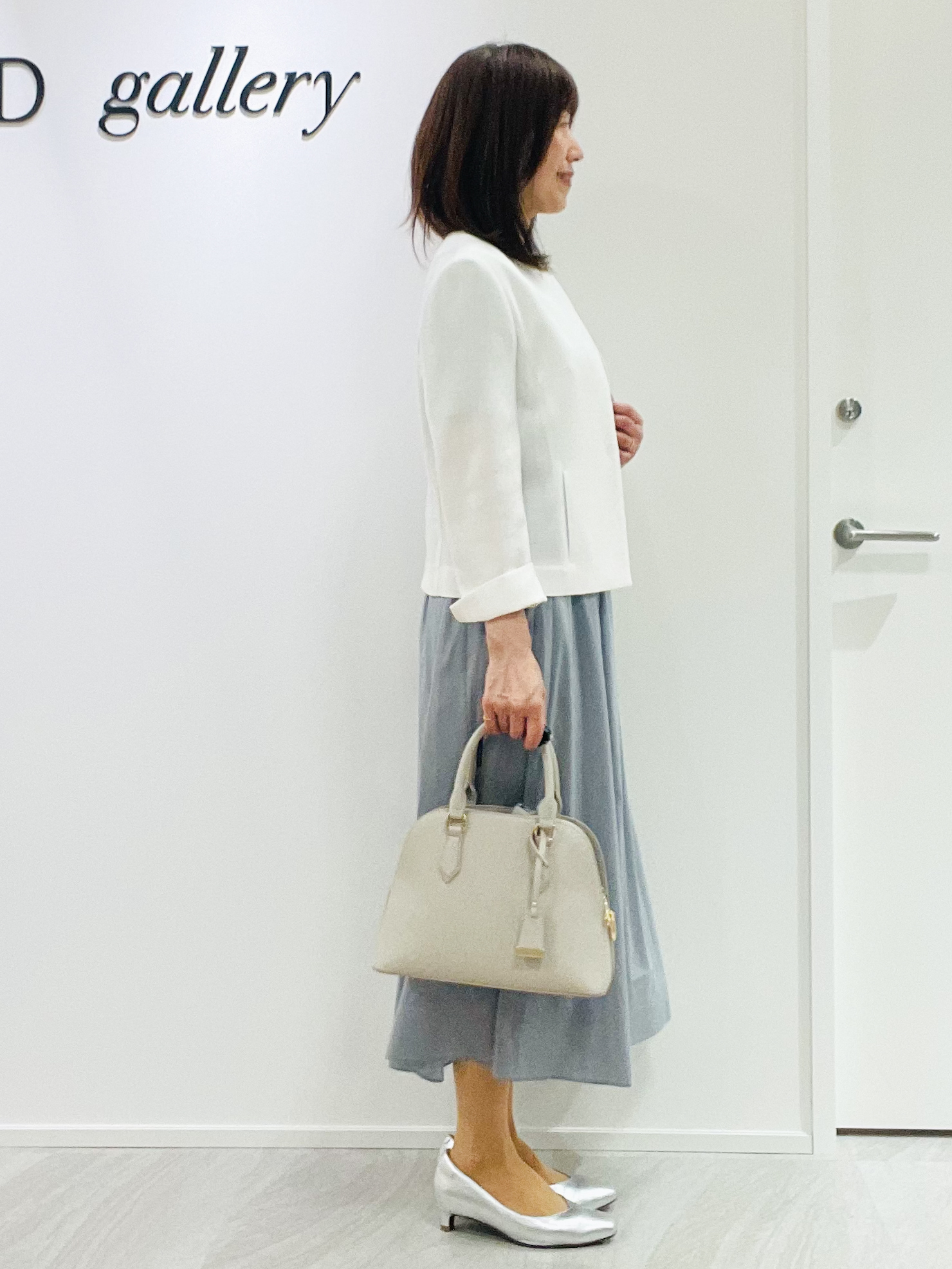 めいさんの「UNTITLED｜【清涼感/洗える】ミニマルシルエットジャケット」を使ったコーディネート