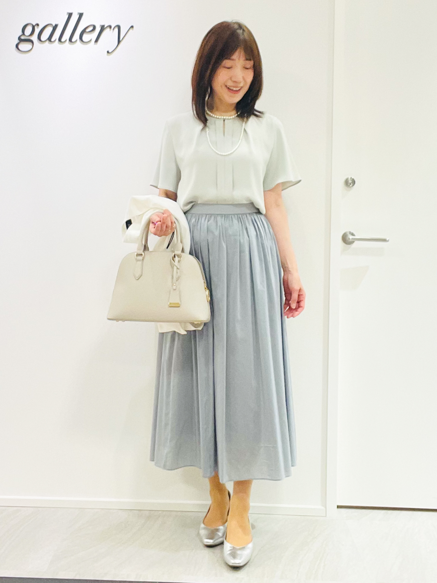 めいさんの「UNTITLED｜【清涼感/洗える】ミニマルシルエットジャケット」を使ったコーディネート