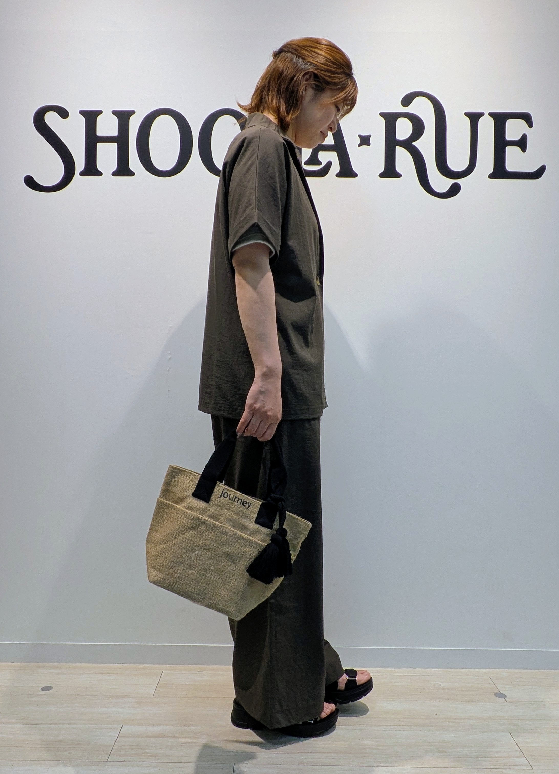 miniさんの「SHOO･LA･RUE｜【高レビュー/洗濯機可/セットアップ可】軽凛(かろりん) ひんやり半袖ジャケット」を使ったコーディネート