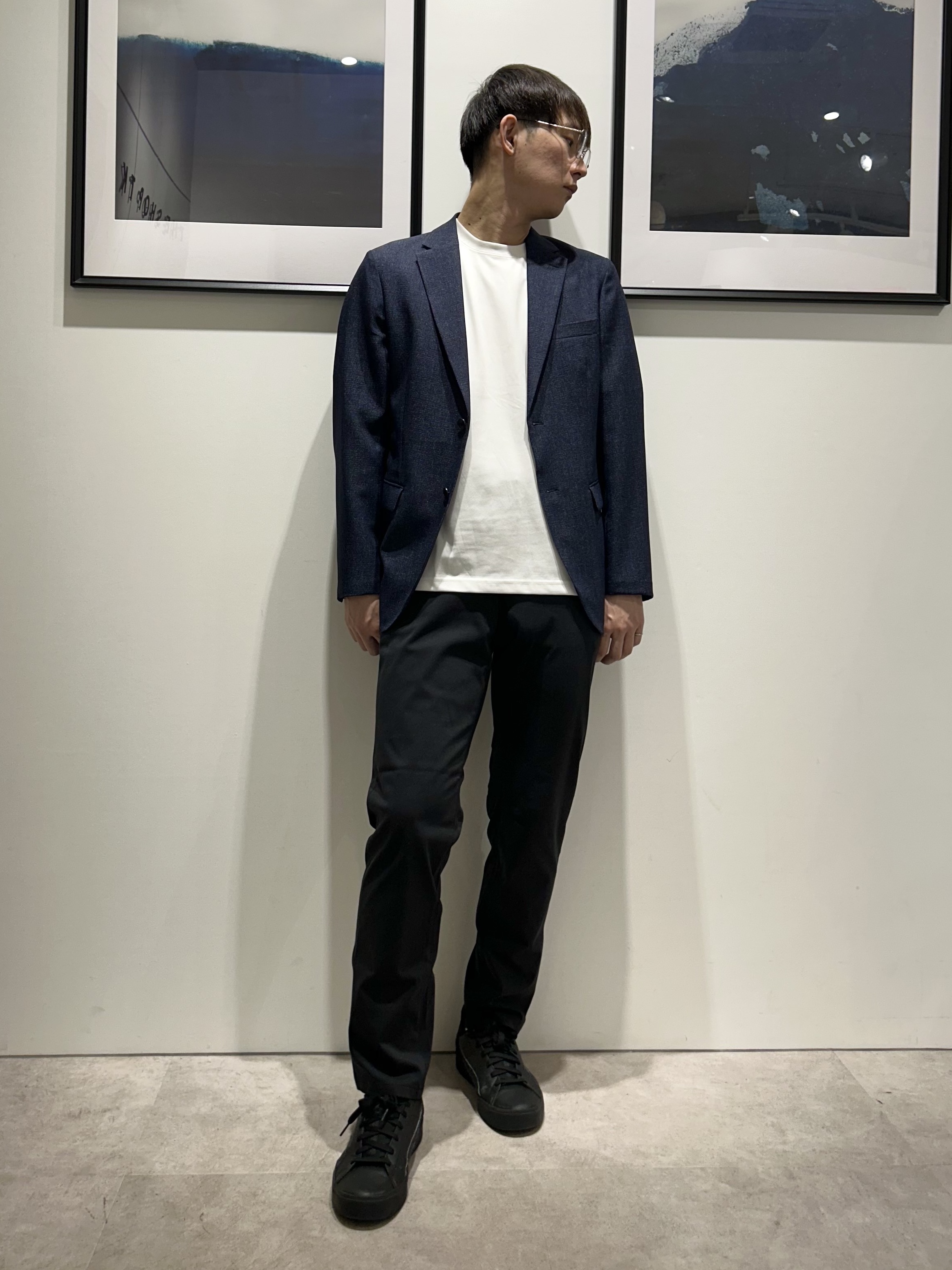 。さんの「THE SHOP TK｜【セットアップ可／洗濯機OK】AVANT AIR メッシュジャケット」を使ったコーディネート