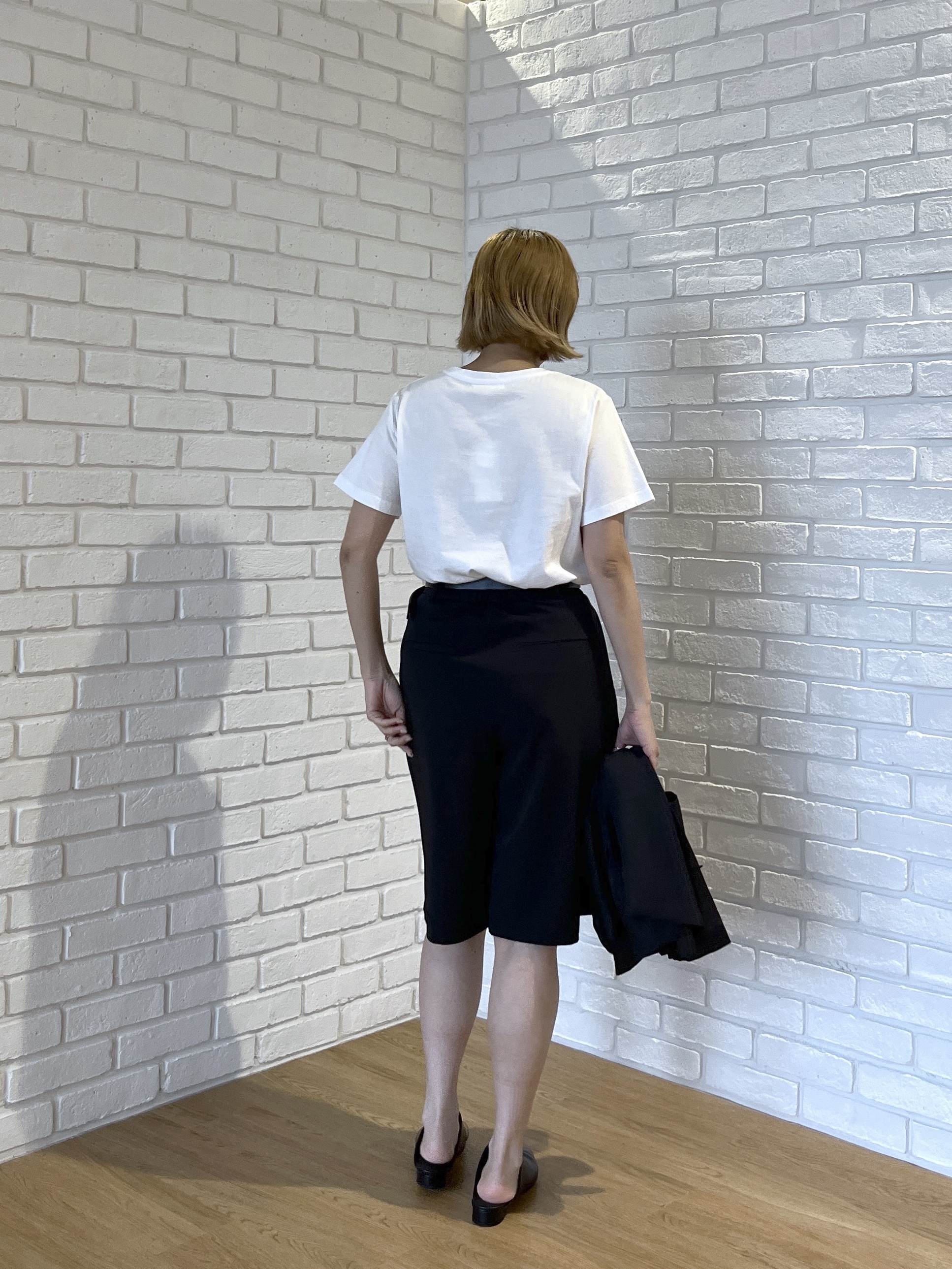 Harukaさんの「INDIVI｜タイポグラフィTシャツ【接触冷感】」を使ったコーディネート