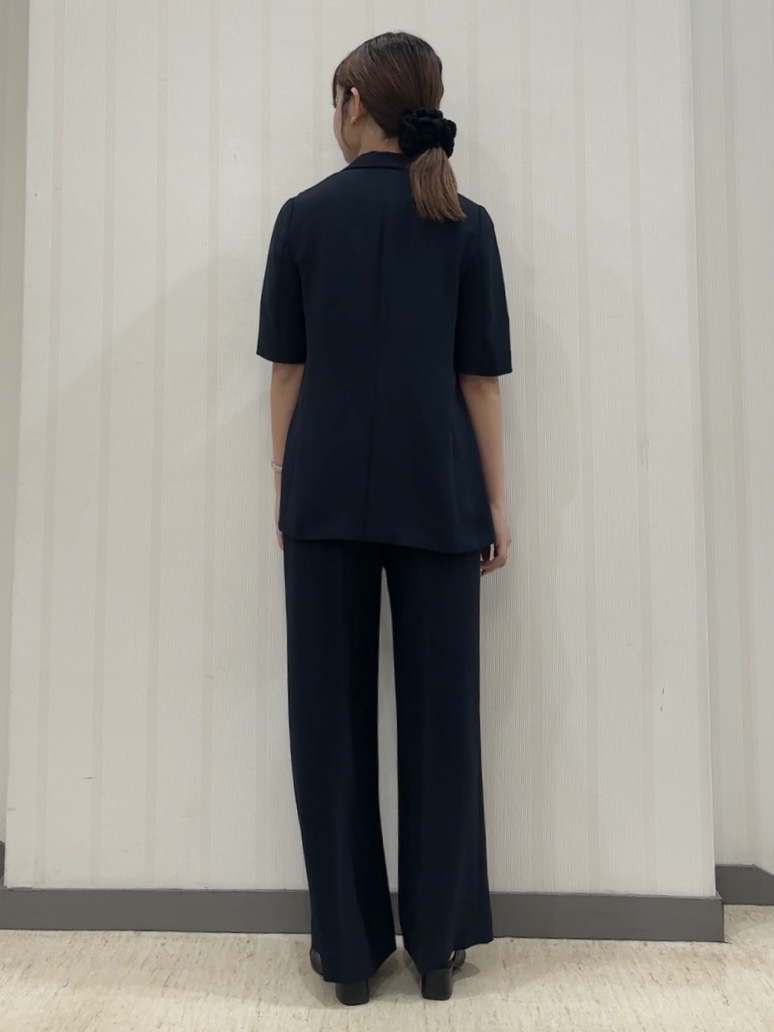 ちひさんの「INDIVI｜【着る日傘】ハーフスリーブダブルジャケット」を使ったコーディネート