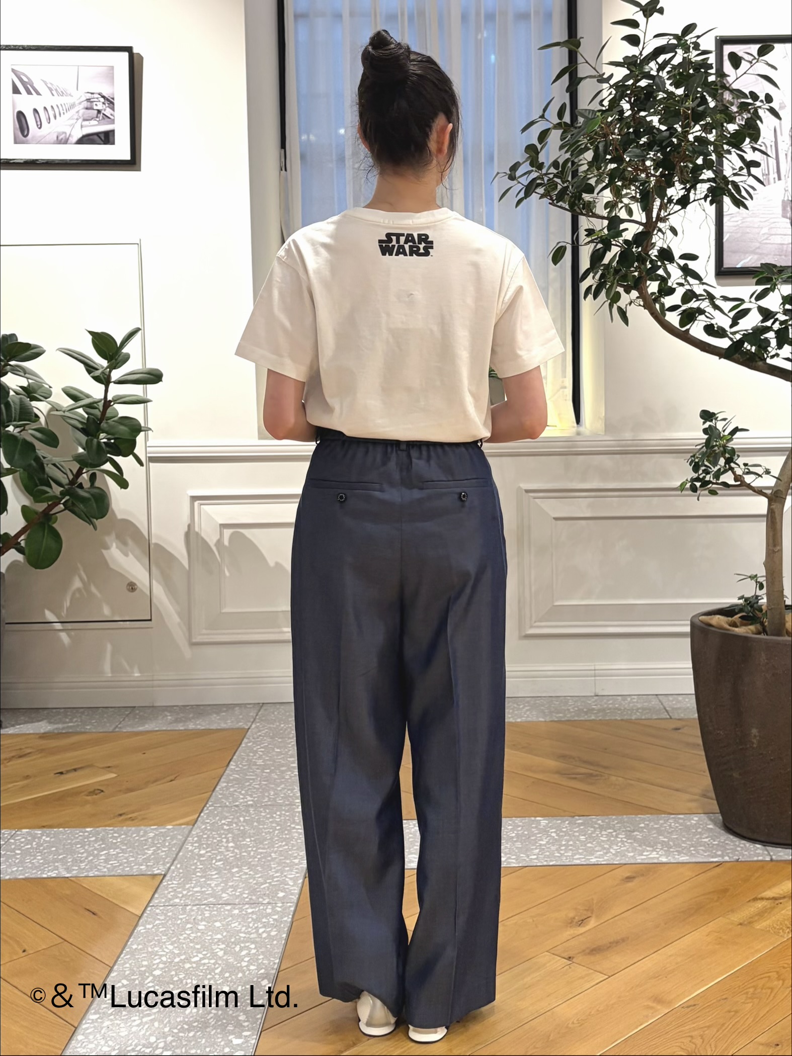 pupiさんの「DRESSTERIOR｜【接触冷感】STAR WARS ストリートTシャツ」を使ったコーディネート