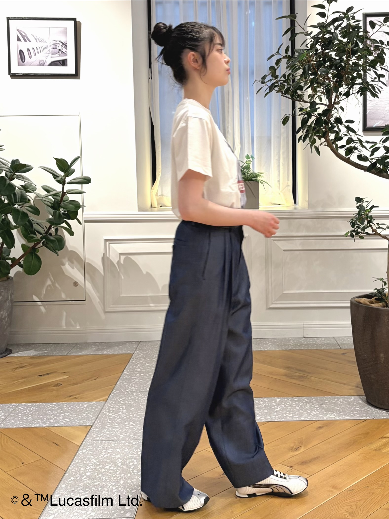 pupiさんの「DRESSTERIOR｜【接触冷感】STAR WARS ストリートTシャツ」を使ったコーディネート