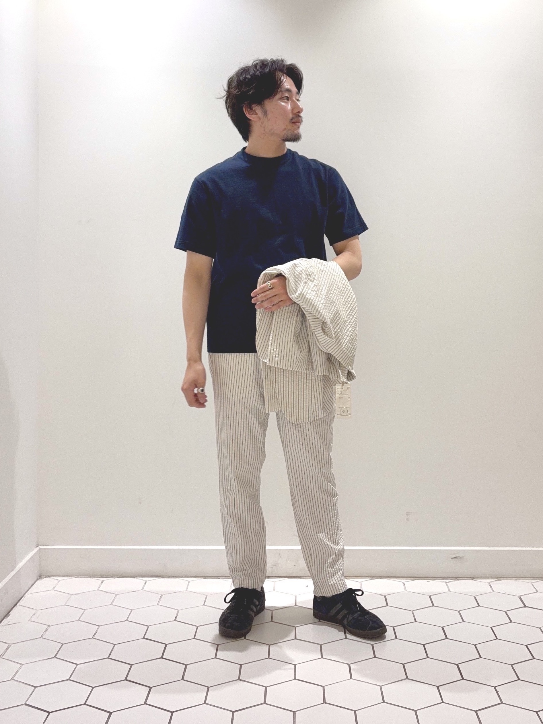 takeruさんの「Dessin｜【セットアップ可/洗える】サッカー素材ジャケット」を使ったコーディネート