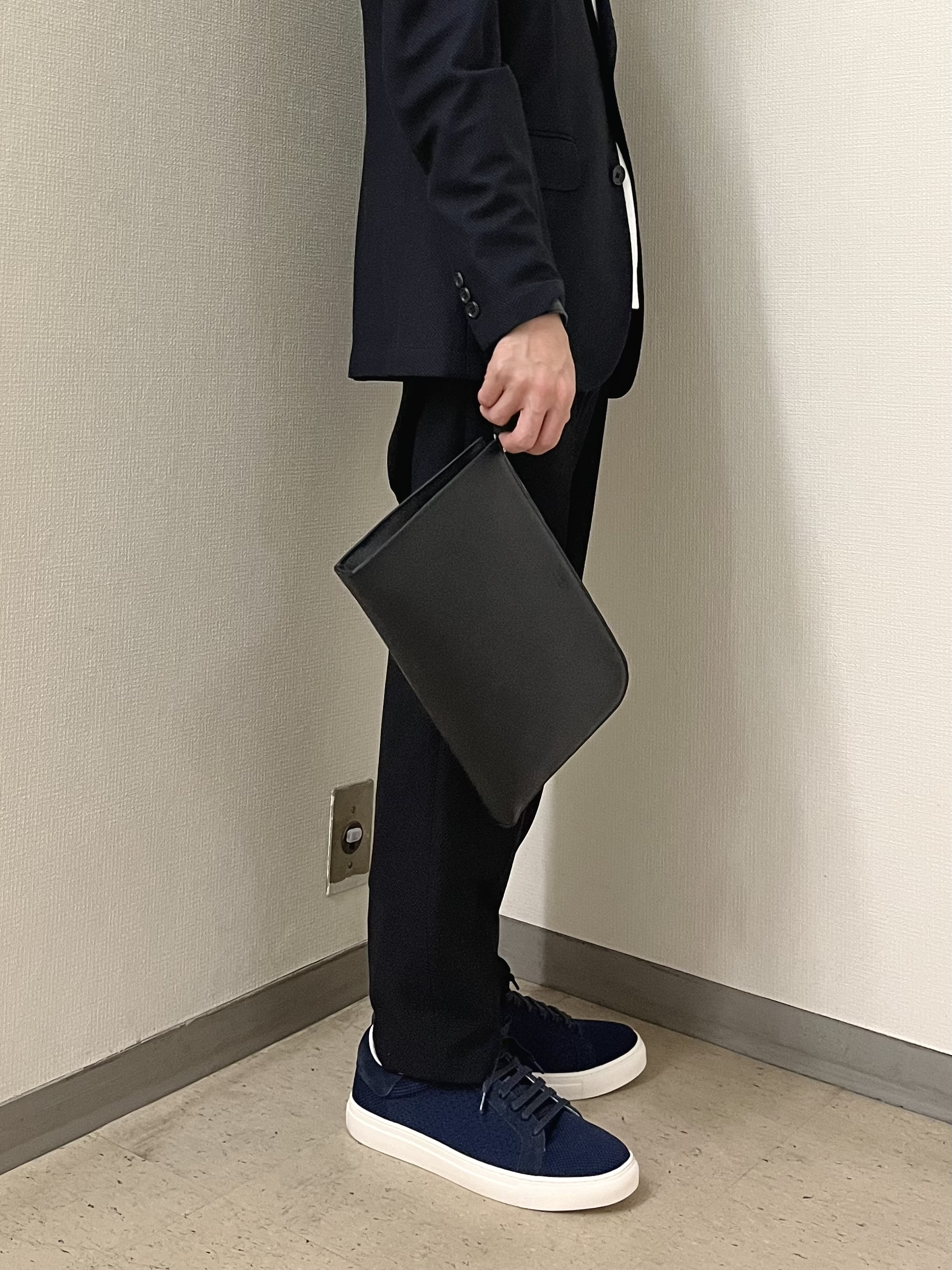 URAさんの「TAKEO KIKUCHI｜【抗菌防臭】CALCULO（R）ジャージ ジャケット」を使ったコーディネート