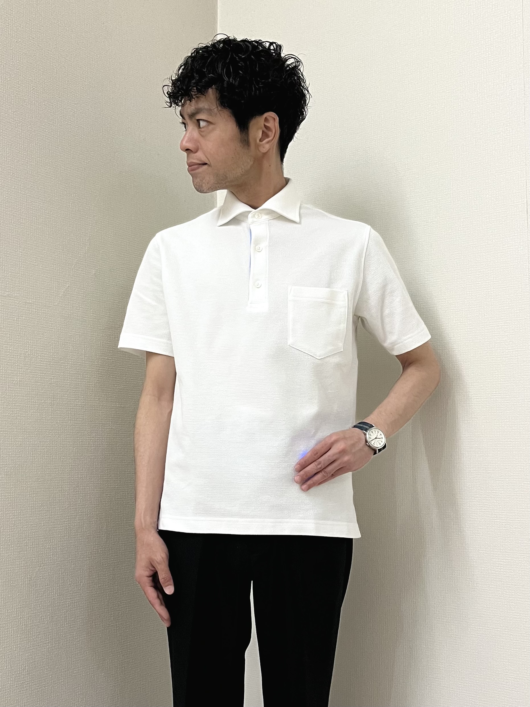 URAさんの「TAKEO KIKUCHI｜【抗菌防臭】CALCULO（R）ジャージ ジャケット」を使ったコーディネート
