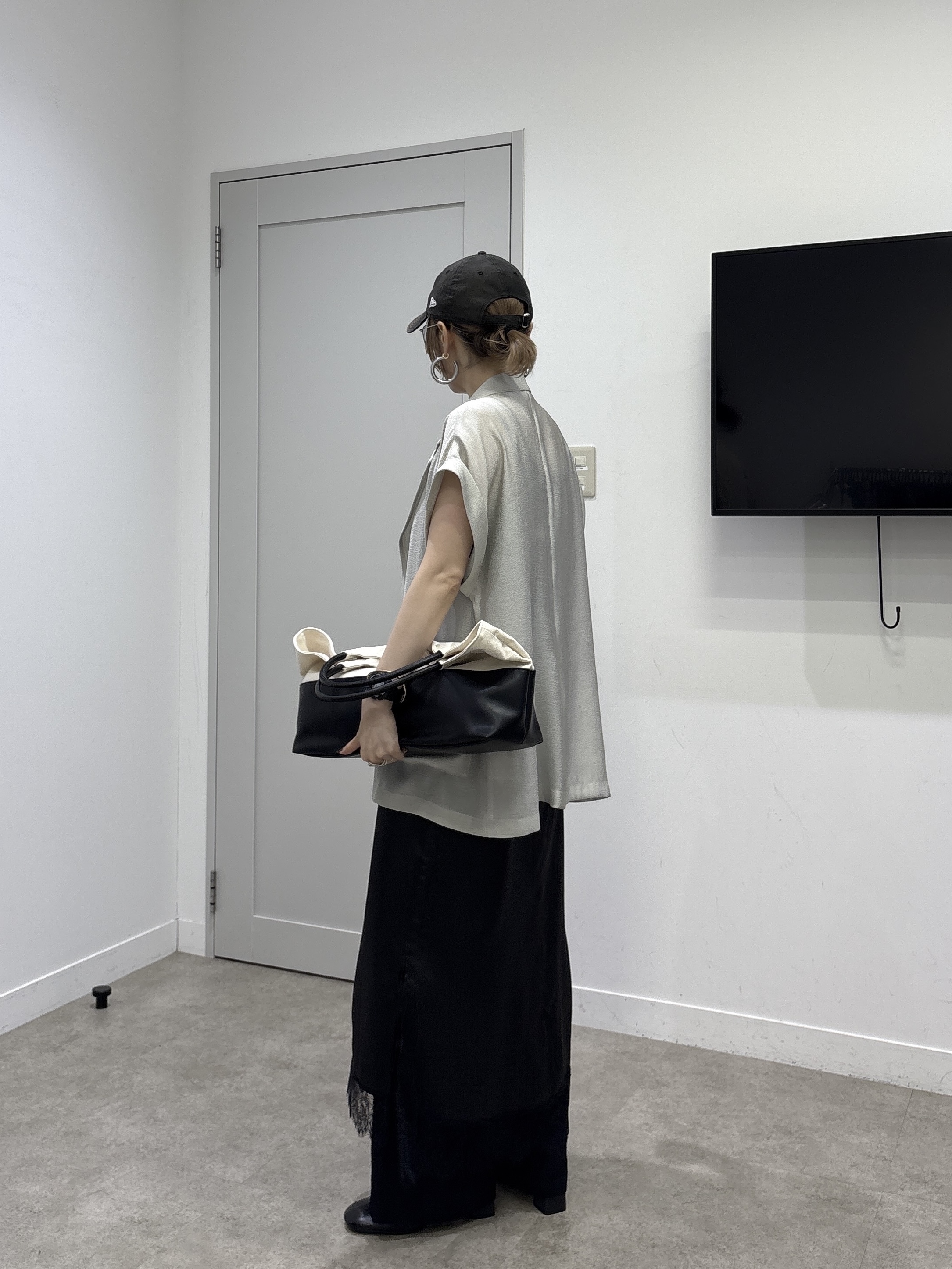 kotakiさんの「INDIVI｜ワッシャーシアーダブルジャケット」を使ったコーディネート