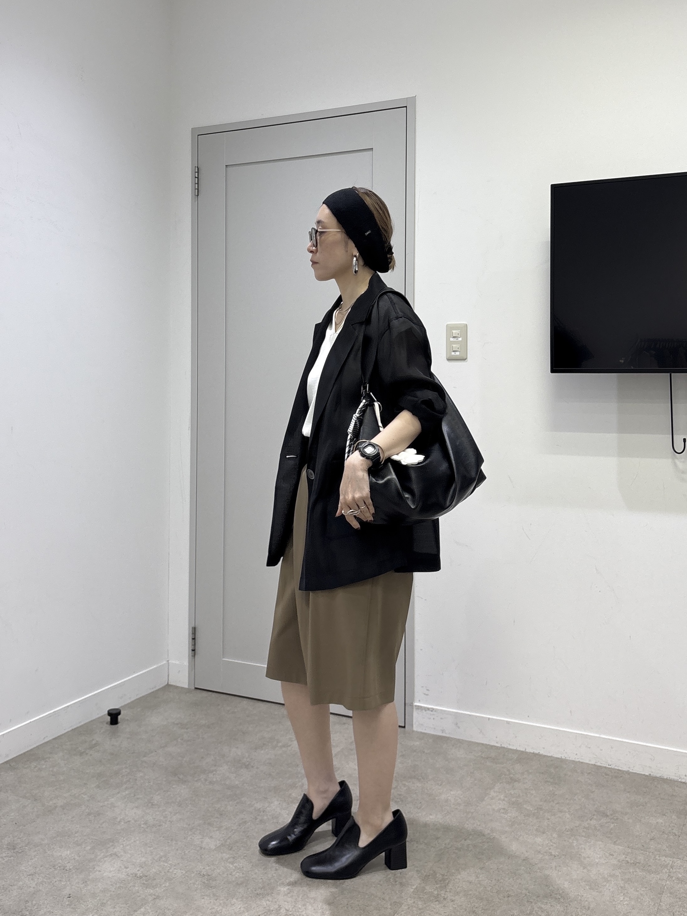 kotakiさんの「INDIVI｜シアーシャツジャケット【接触冷感】」を使ったコーディネート