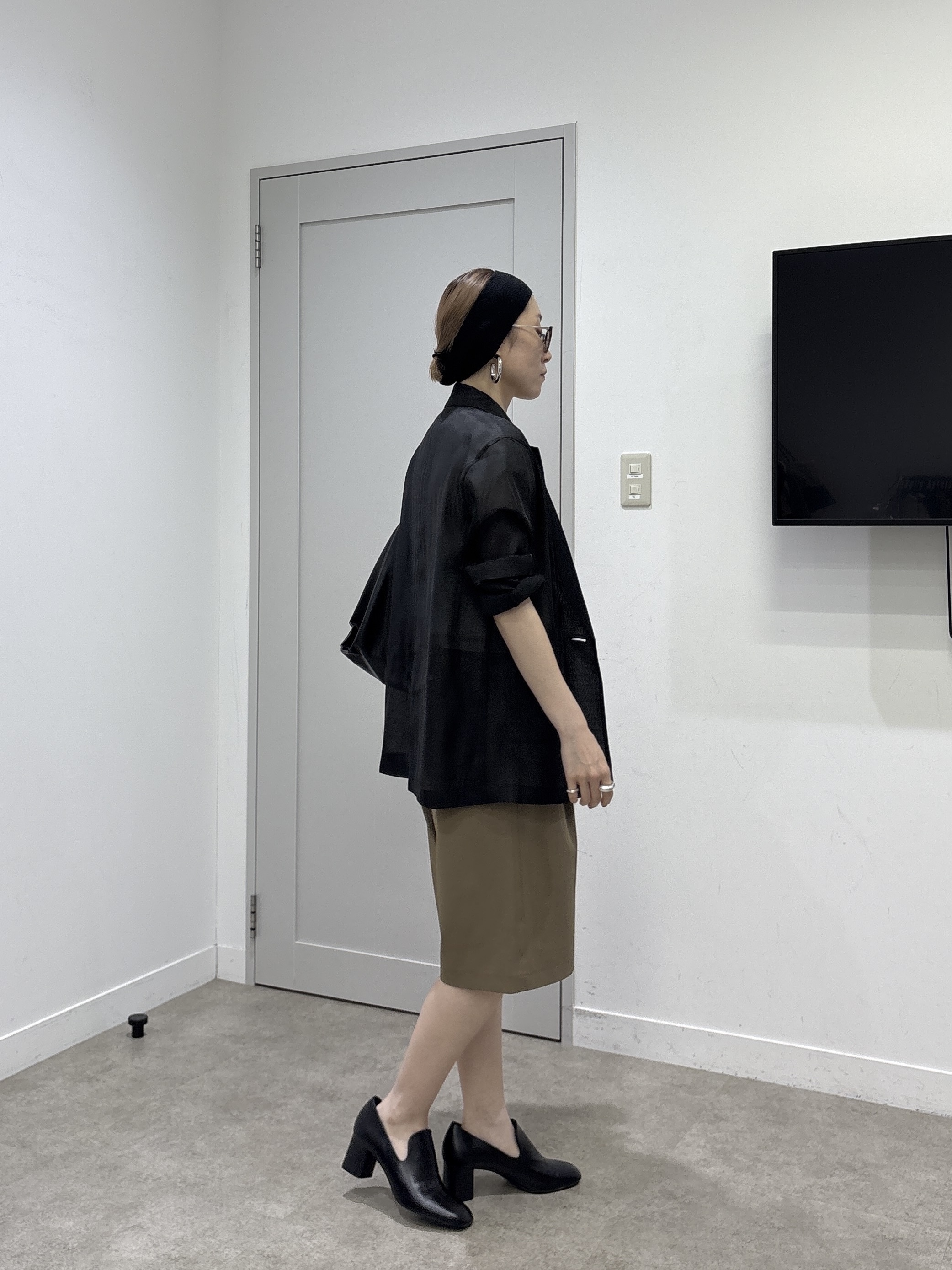 kotakiさんの「INDIVI｜シアーシャツジャケット【接触冷感】」を使ったコーディネート