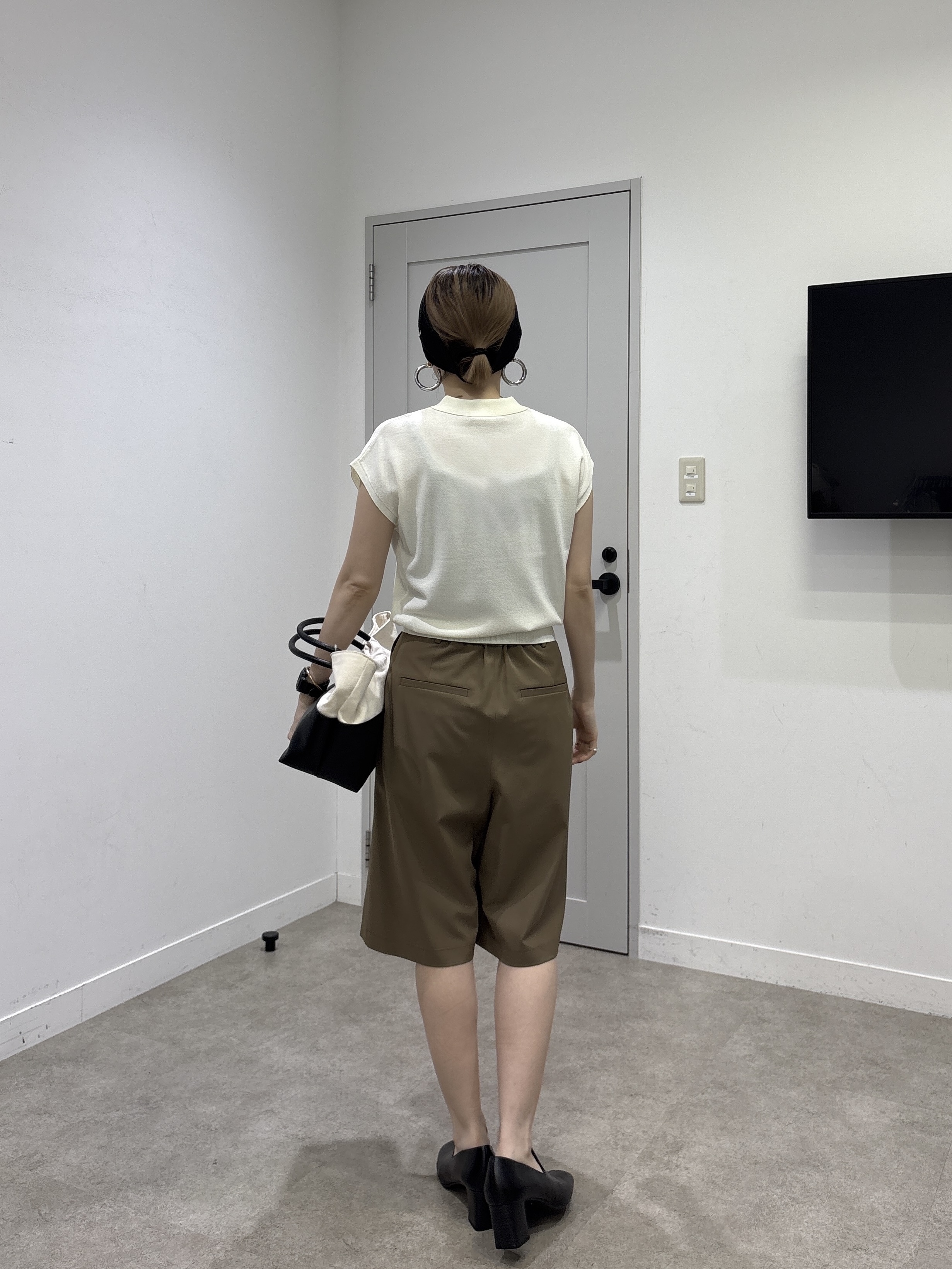 kotakiさんの「INDIVI｜シアーフレンチポロ【接触冷感】」を使ったコーディネート