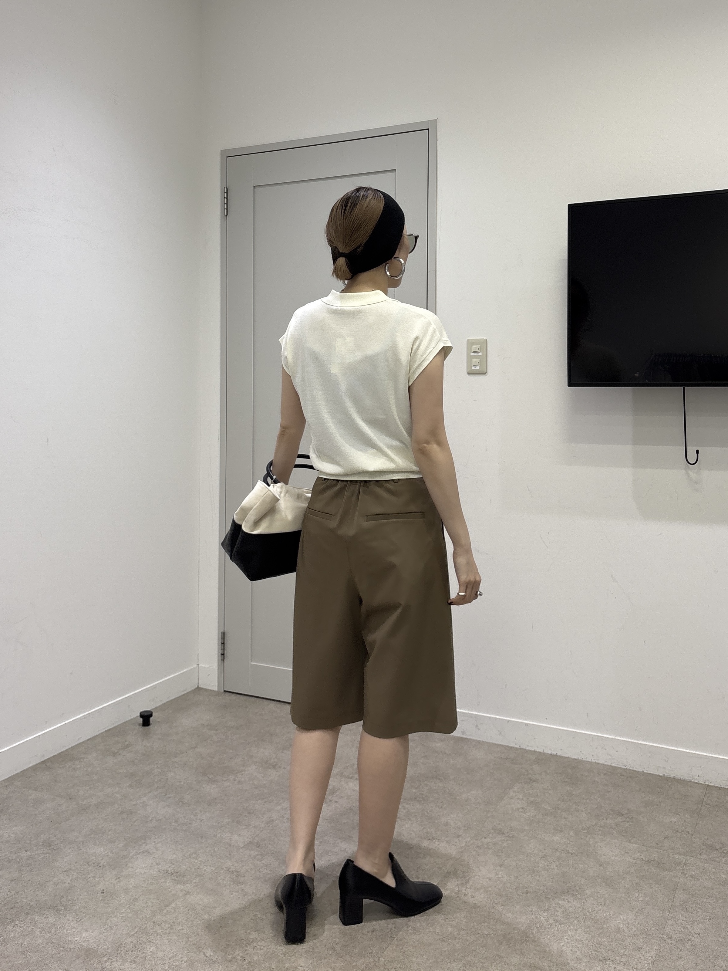 kotakiさんの「INDIVI｜シアーフレンチポロ【接触冷感】」を使ったコーディネート