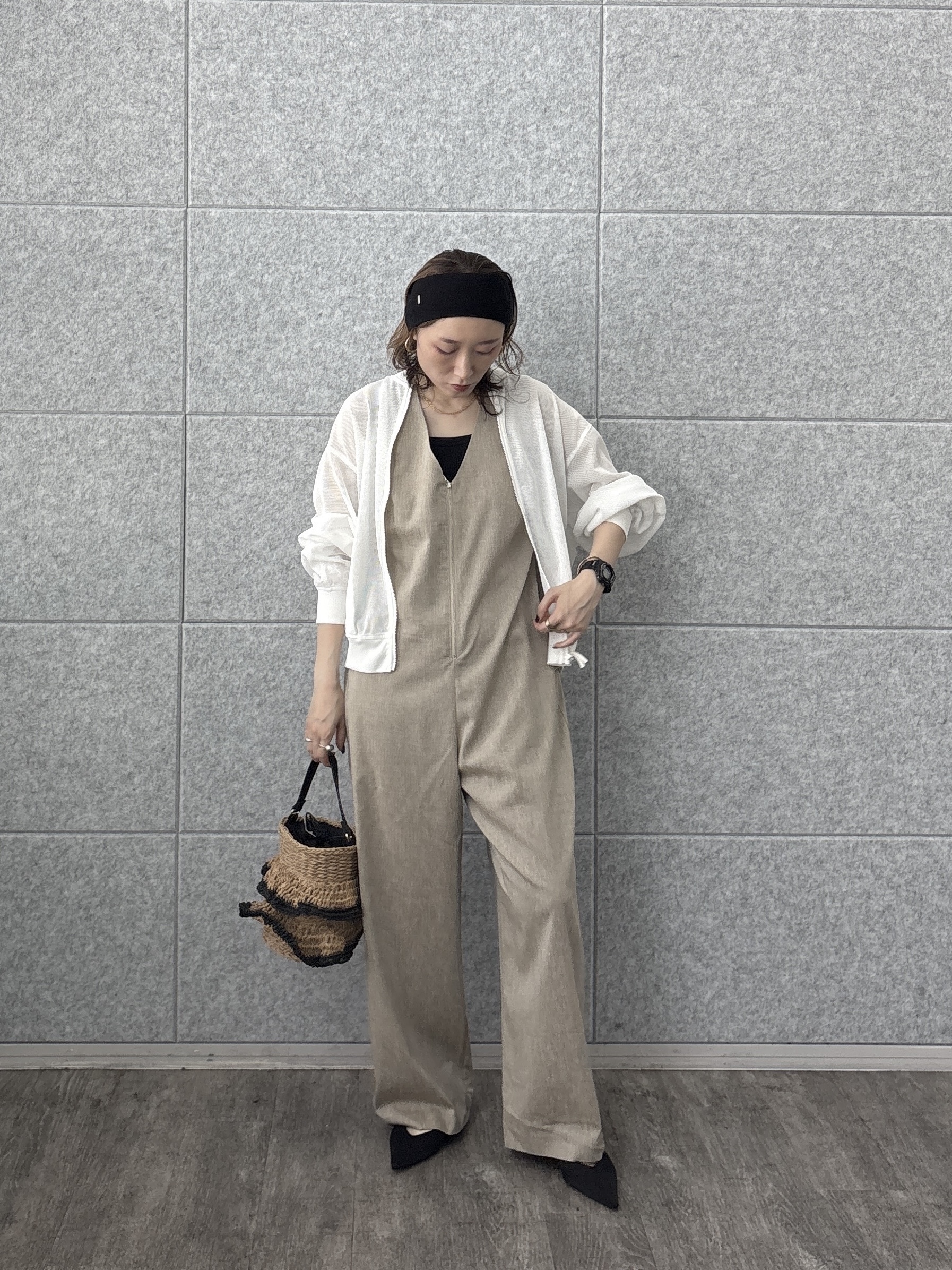 kotakiさんの「INDIVI｜メッシュブルゾン」を使ったコーディネート