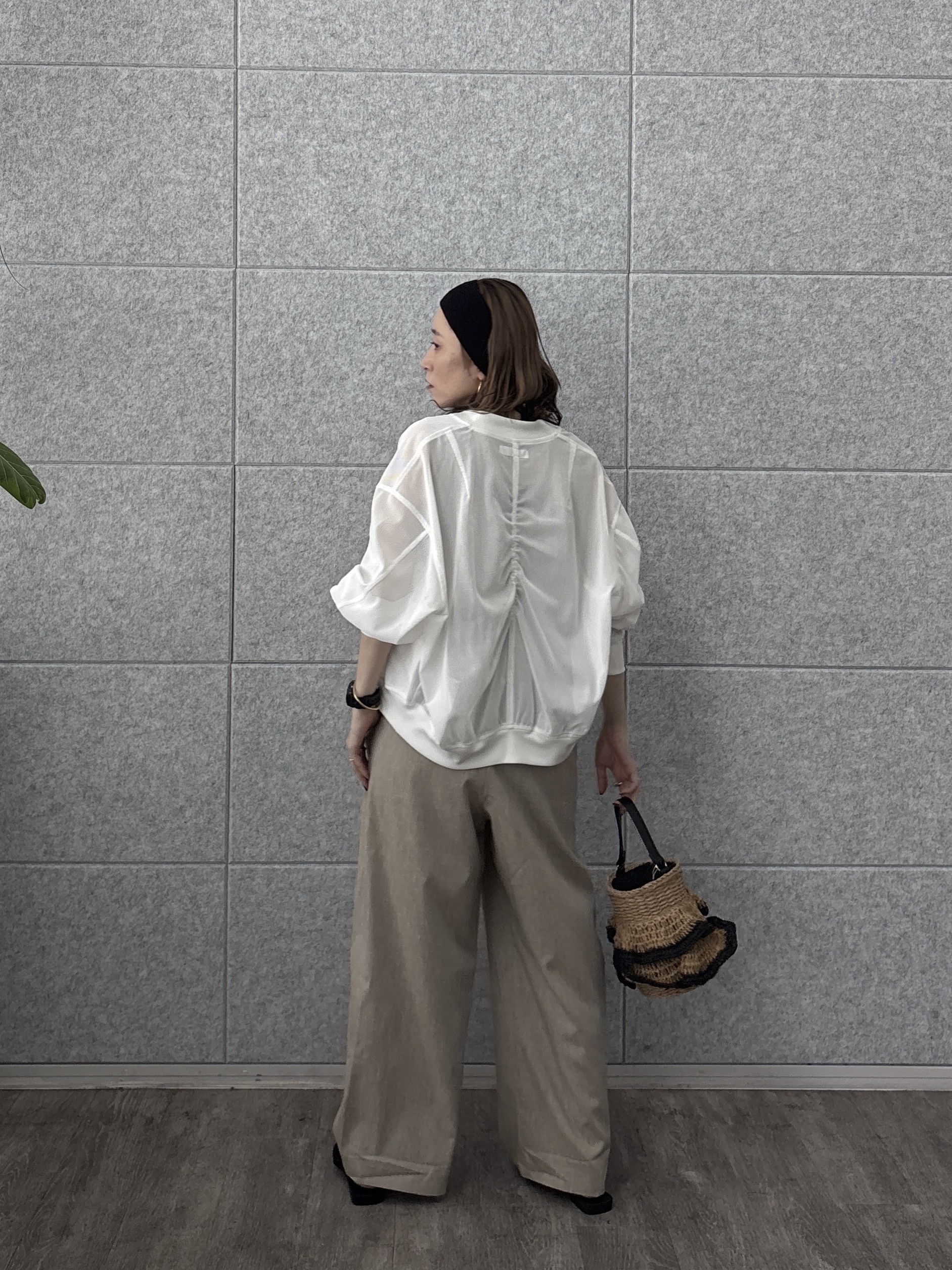 kotakiさんの「INDIVI｜メッシュブルゾン」を使ったコーディネート