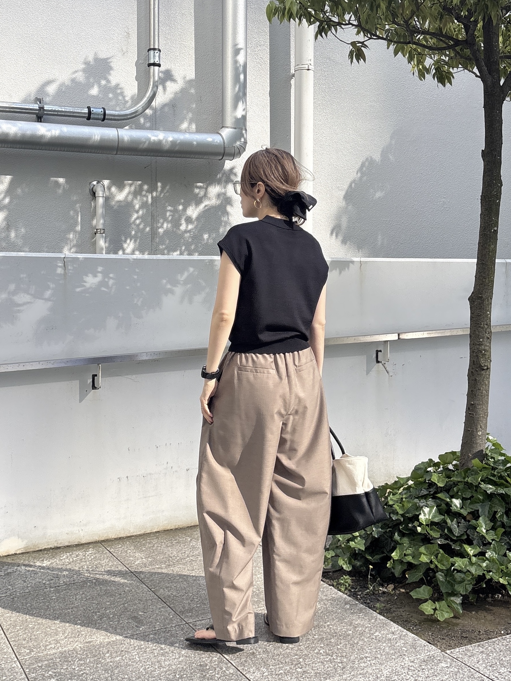 kotakiさんの「INDIVI｜シアーフレンチポロ【接触冷感】」を使ったコーディネート
