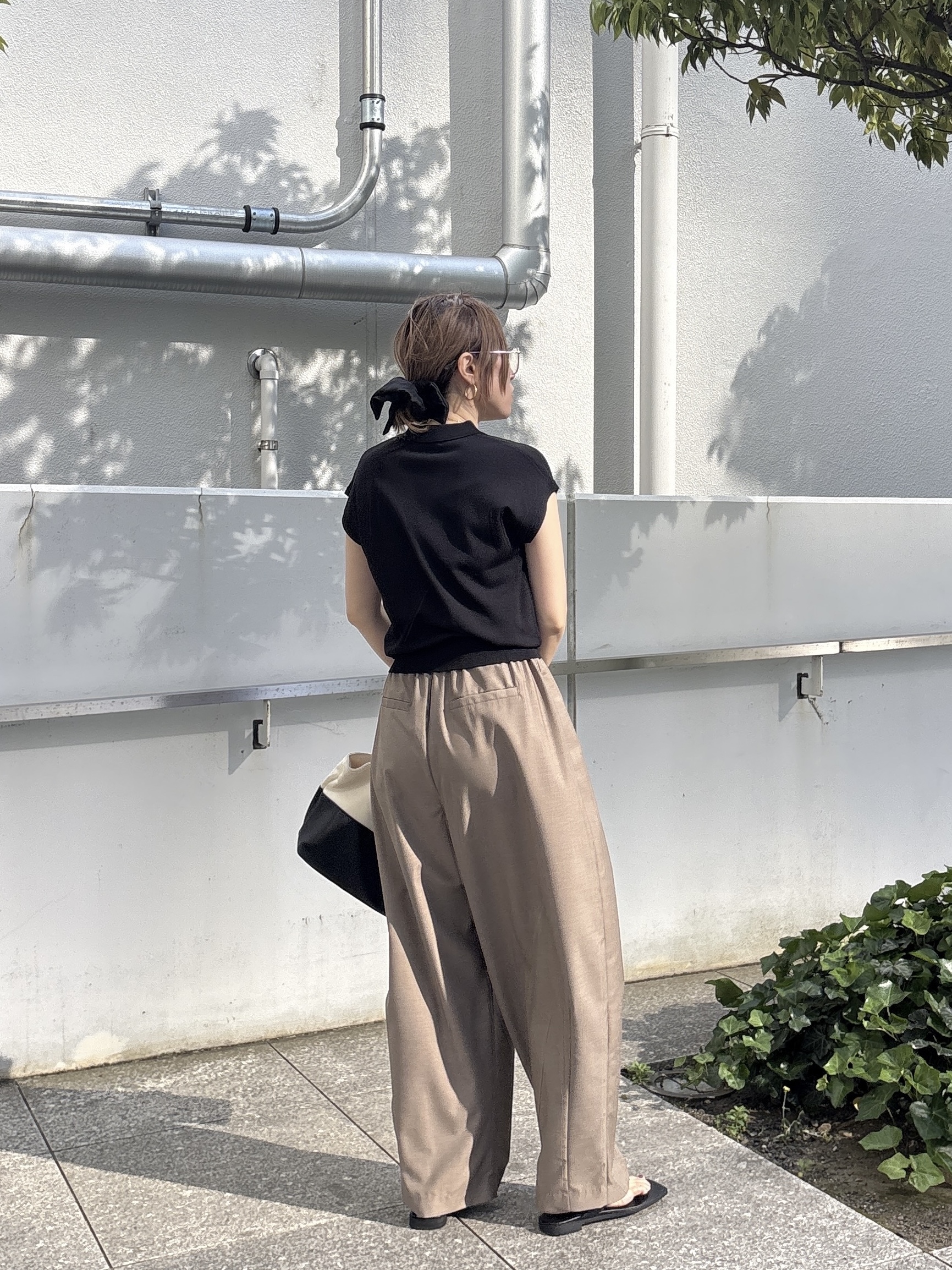 kotakiさんの「INDIVI｜シアーフレンチポロ【接触冷感】」を使ったコーディネート