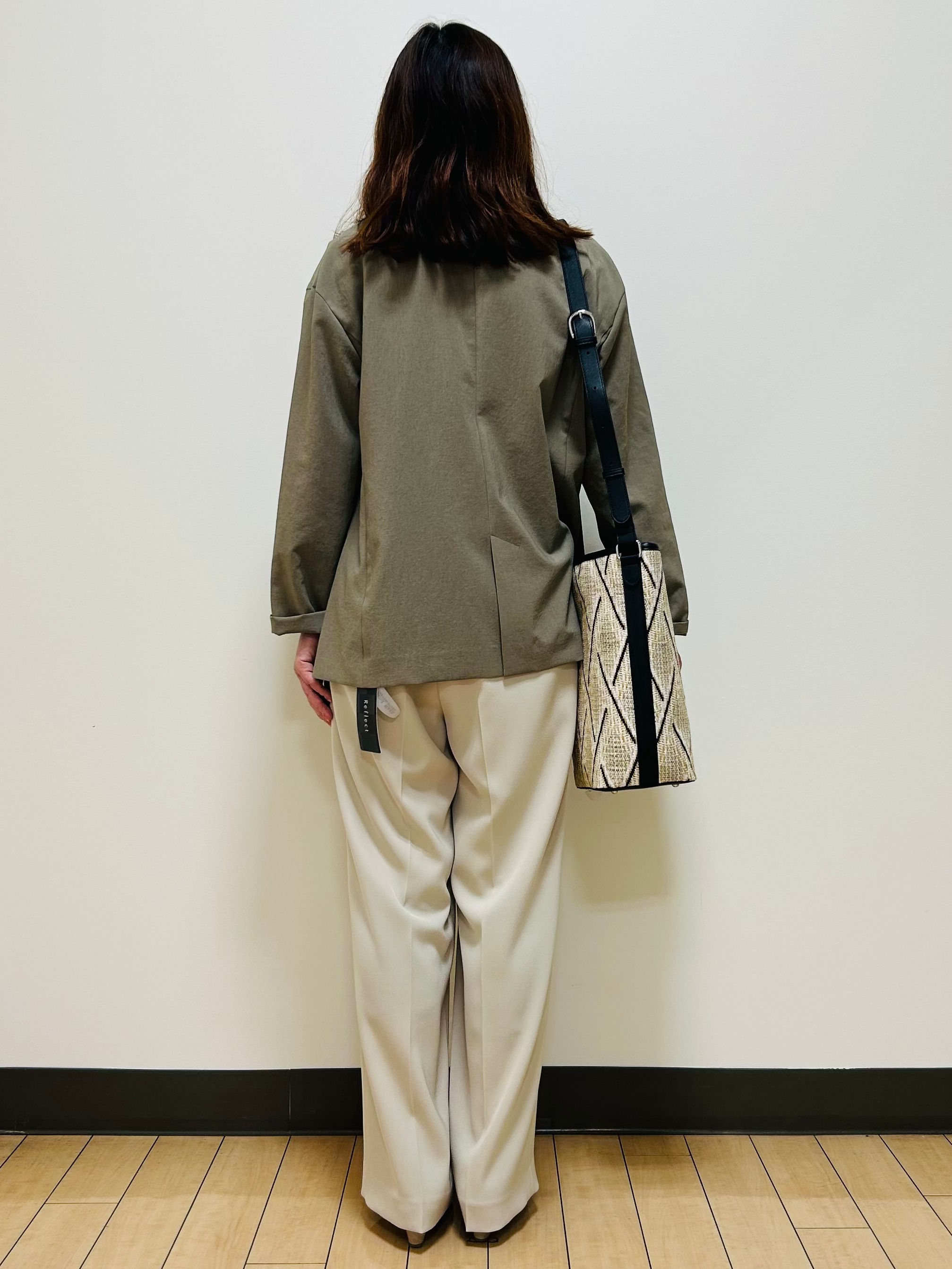 miiiさんの「Reflect｜【SS-4Lサイズ／接触冷感／シワになりにくい】リラクシーテーラードジャケット」を使ったコーディネート
