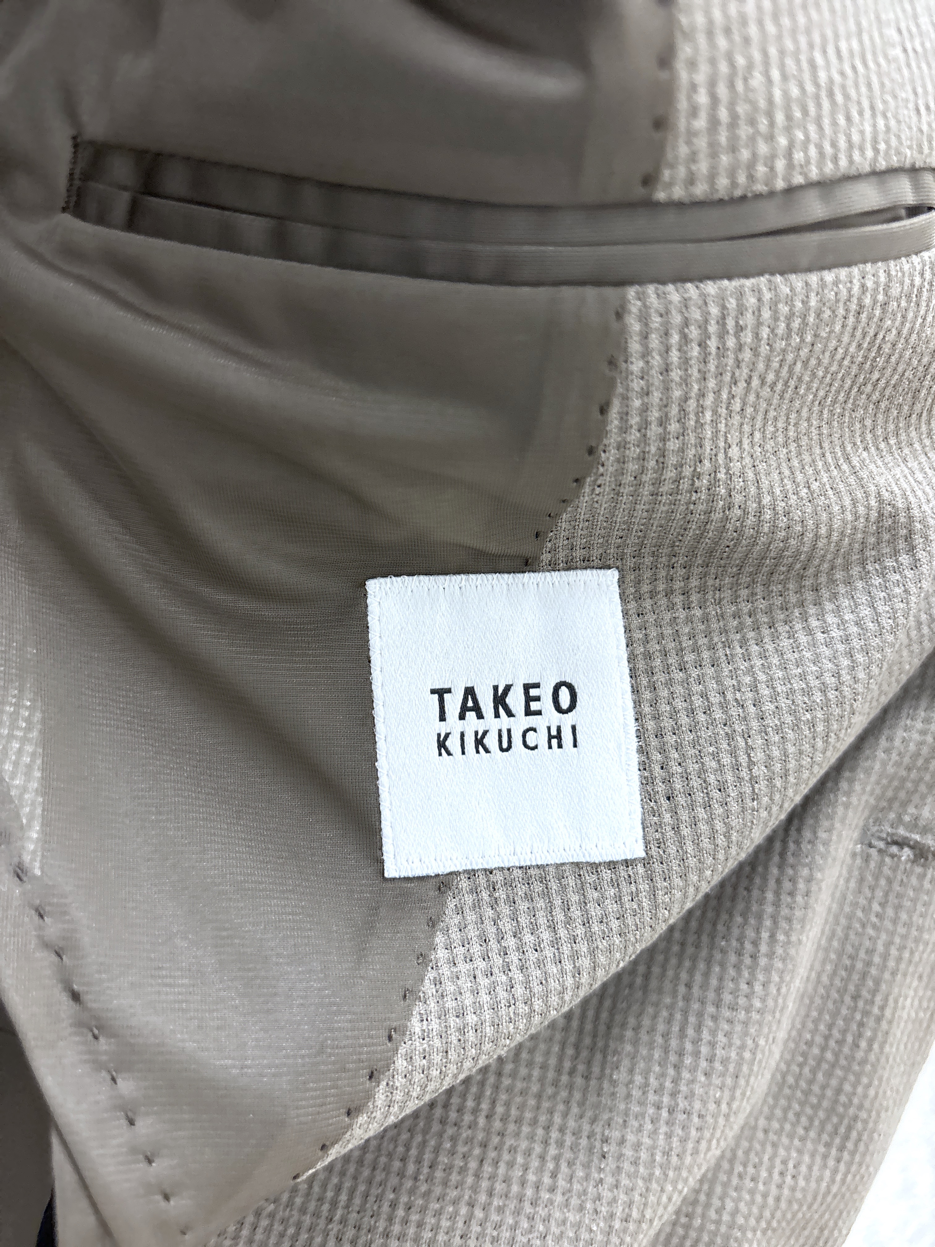 KEIさんの「TAKEO KIKUCHI｜【Begin5月号掲載/通気性】トリコットサッカー ジャケット」を使ったコーディネート