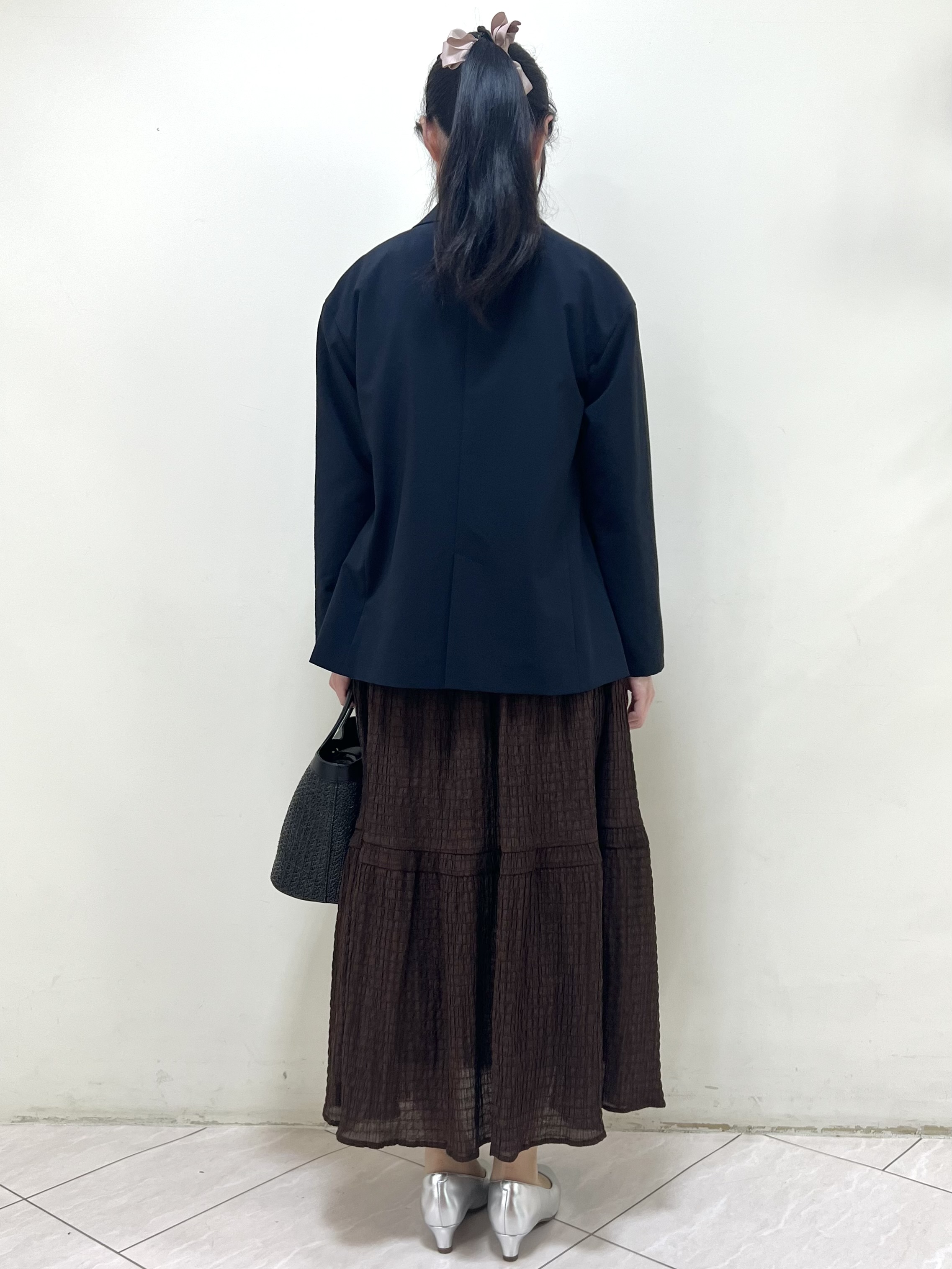 yanaさんの「Reflect｜【SS-4Lサイズ／接触冷感／シワになりにくい】リラクシーテーラードジャケット」を使ったコーディネート