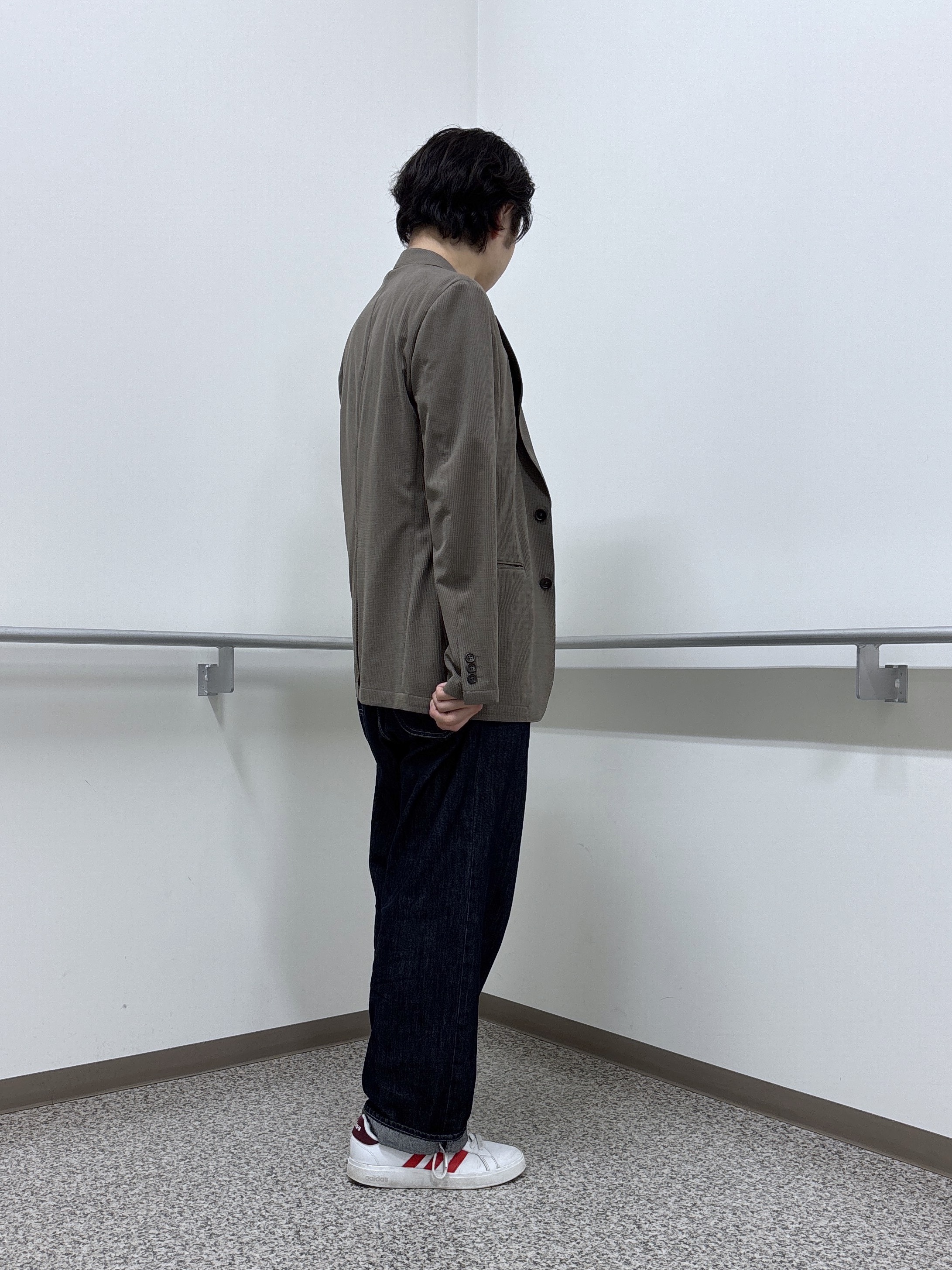 KEIさんの「TAKEO KIKUCHI｜【Begin5月号掲載/通気性】トリコットサッカー ジャケット」を使ったコーディネート