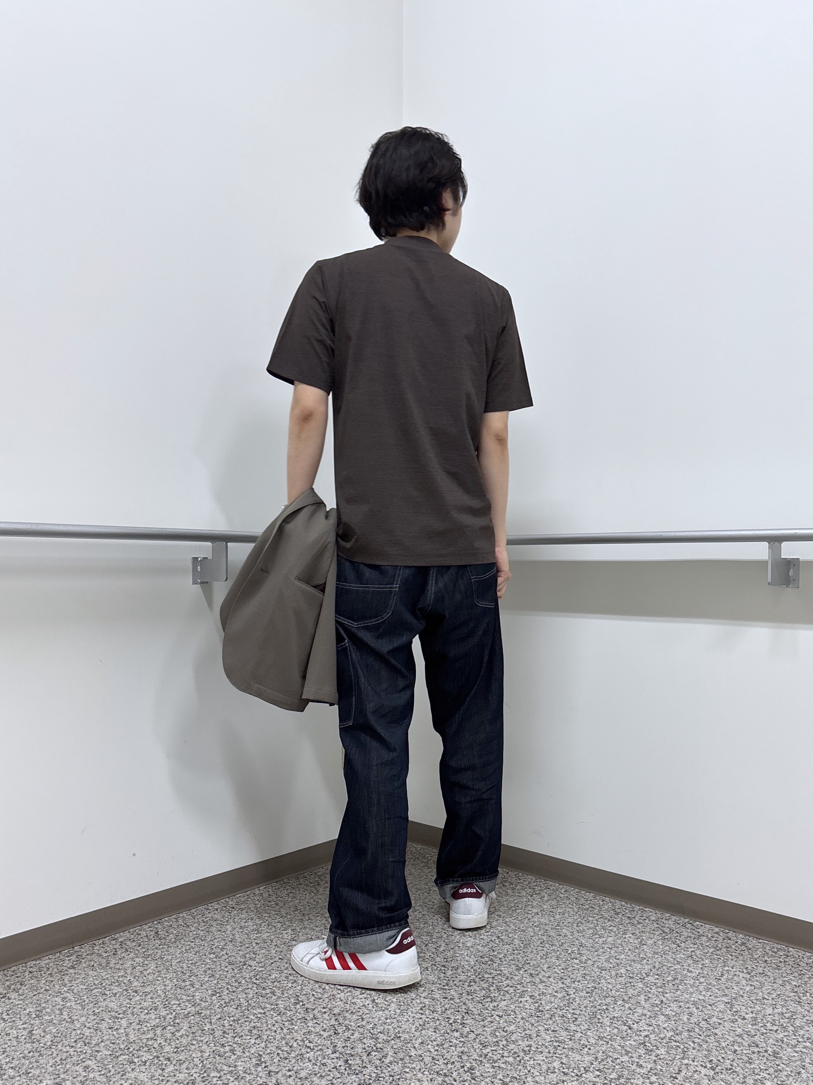 KEIさんの「TAKEO KIKUCHI｜【Begin5月号掲載/通気性】トリコットサッカー ジャケット」を使ったコーディネート