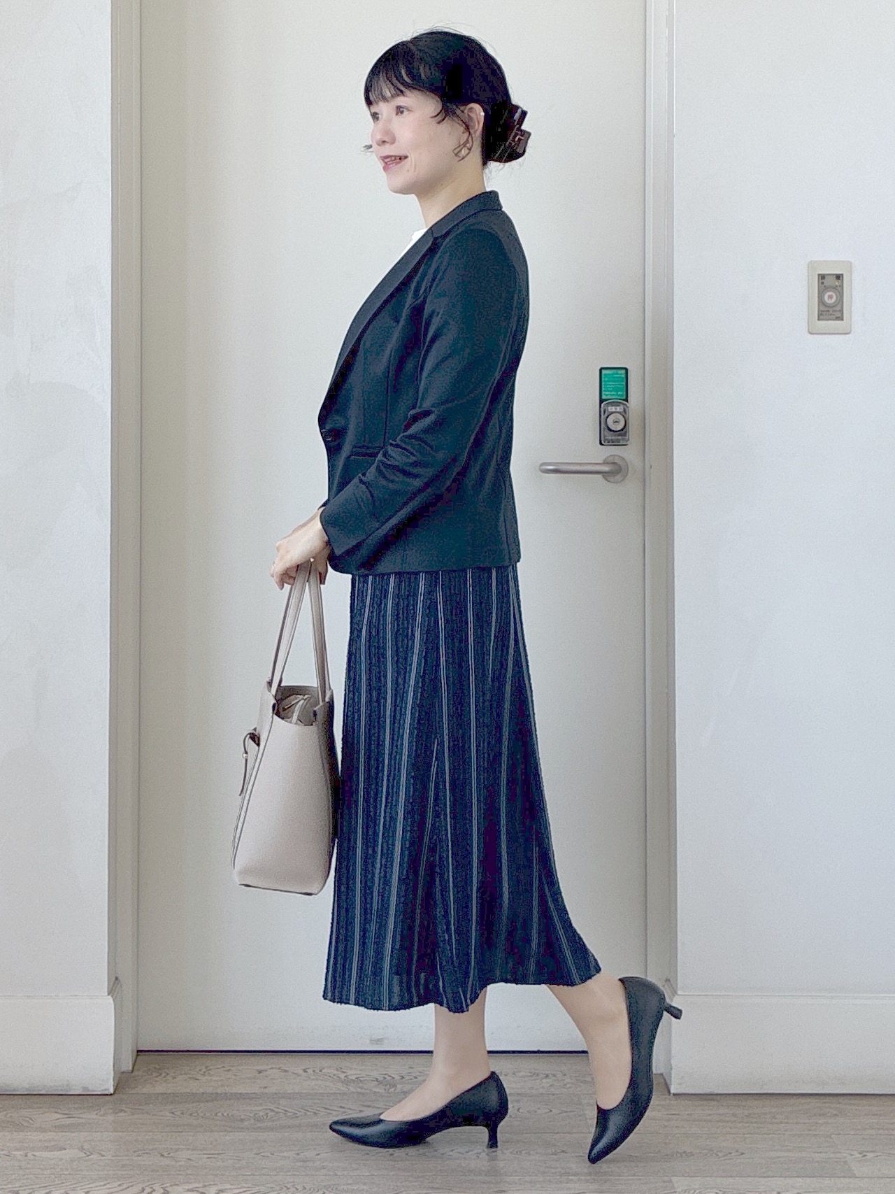  beni_gingerさんの「Reflect｜【SS-4Lサイズ／UVカット／接触冷感】匠ジャケット／ベーシックテーラード」を使ったコーディネート
