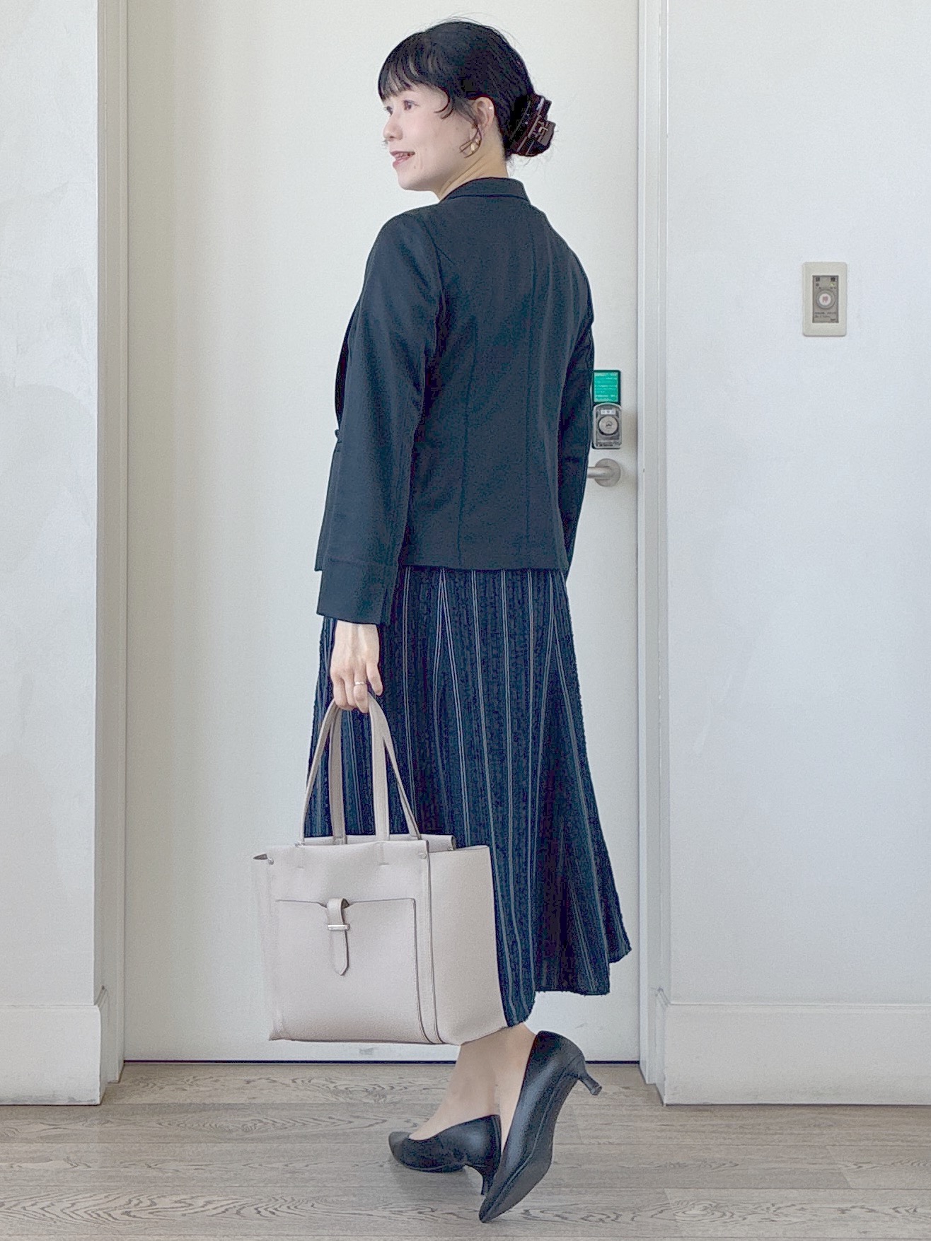  beni_gingerさんの「Reflect｜【SS-4Lサイズ／UVカット／接触冷感】匠ジャケット／ベーシックテーラード」を使ったコーディネート