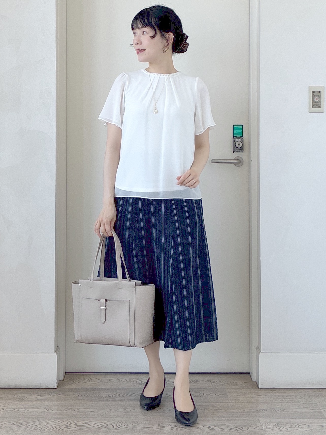  beni_gingerさんの「Reflect｜【SS-4Lサイズ／UVカット／接触冷感】匠ジャケット／ベーシックテーラード」を使ったコーディネート