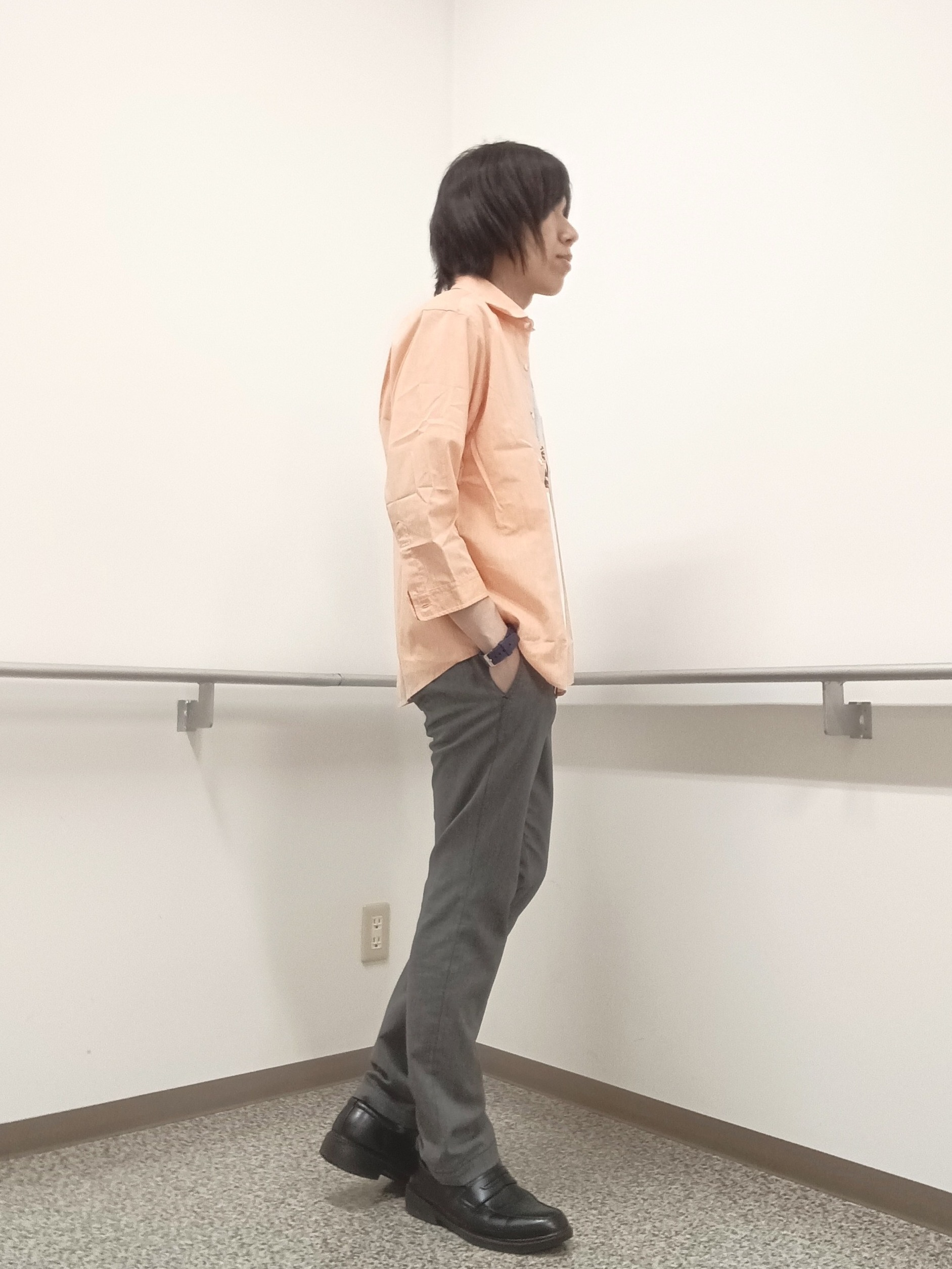 moritaさんの「TAKEO KIKUCHI｜【接触冷感】ハイブリッド リネン 七分袖シャツ」を使ったコーディネート