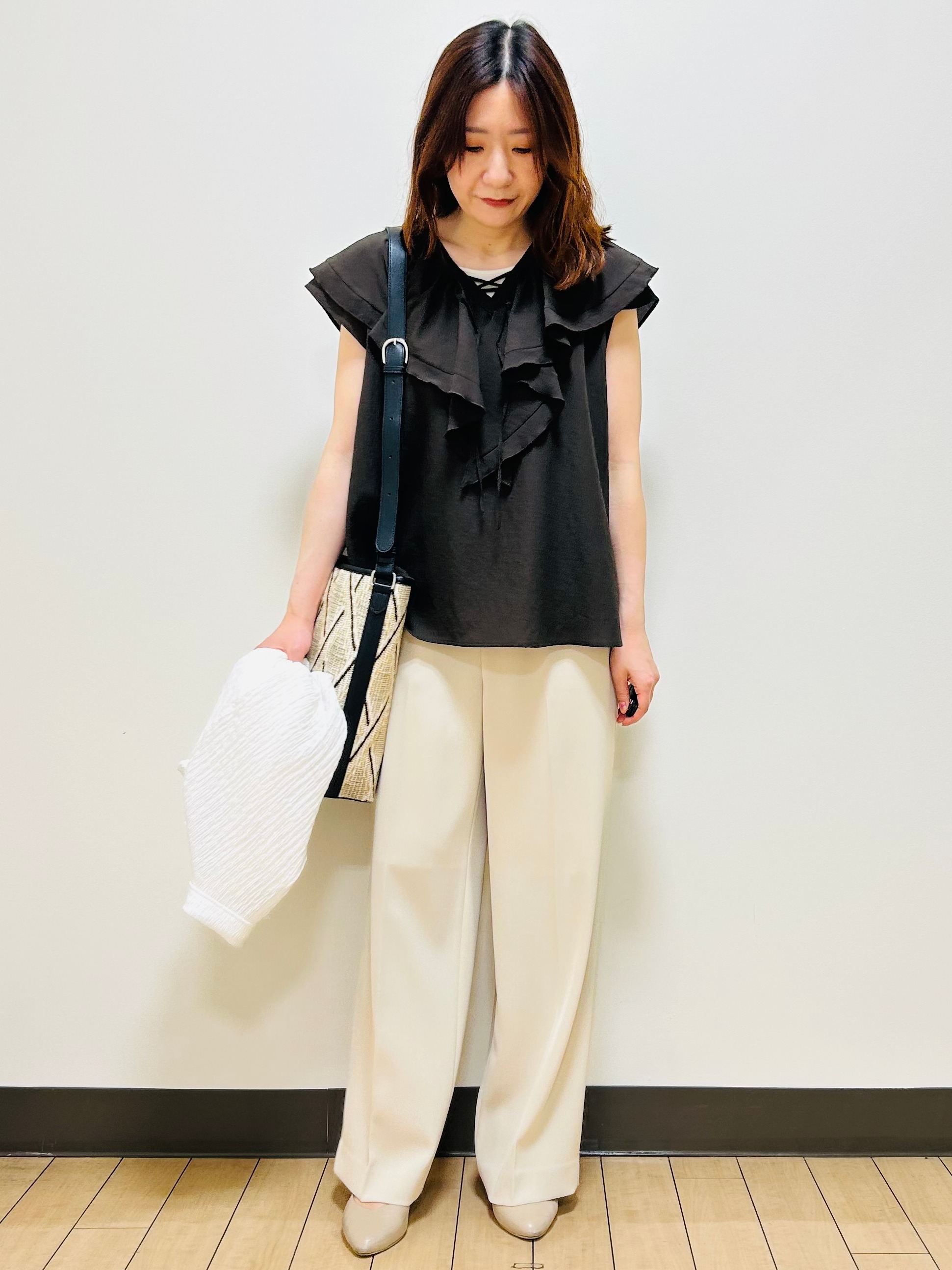miiiさんの「Reflect｜【SS-4Lサイズ／接触冷感／シワになりにくい】リラクシーテーラードジャケット」を使ったコーディネート