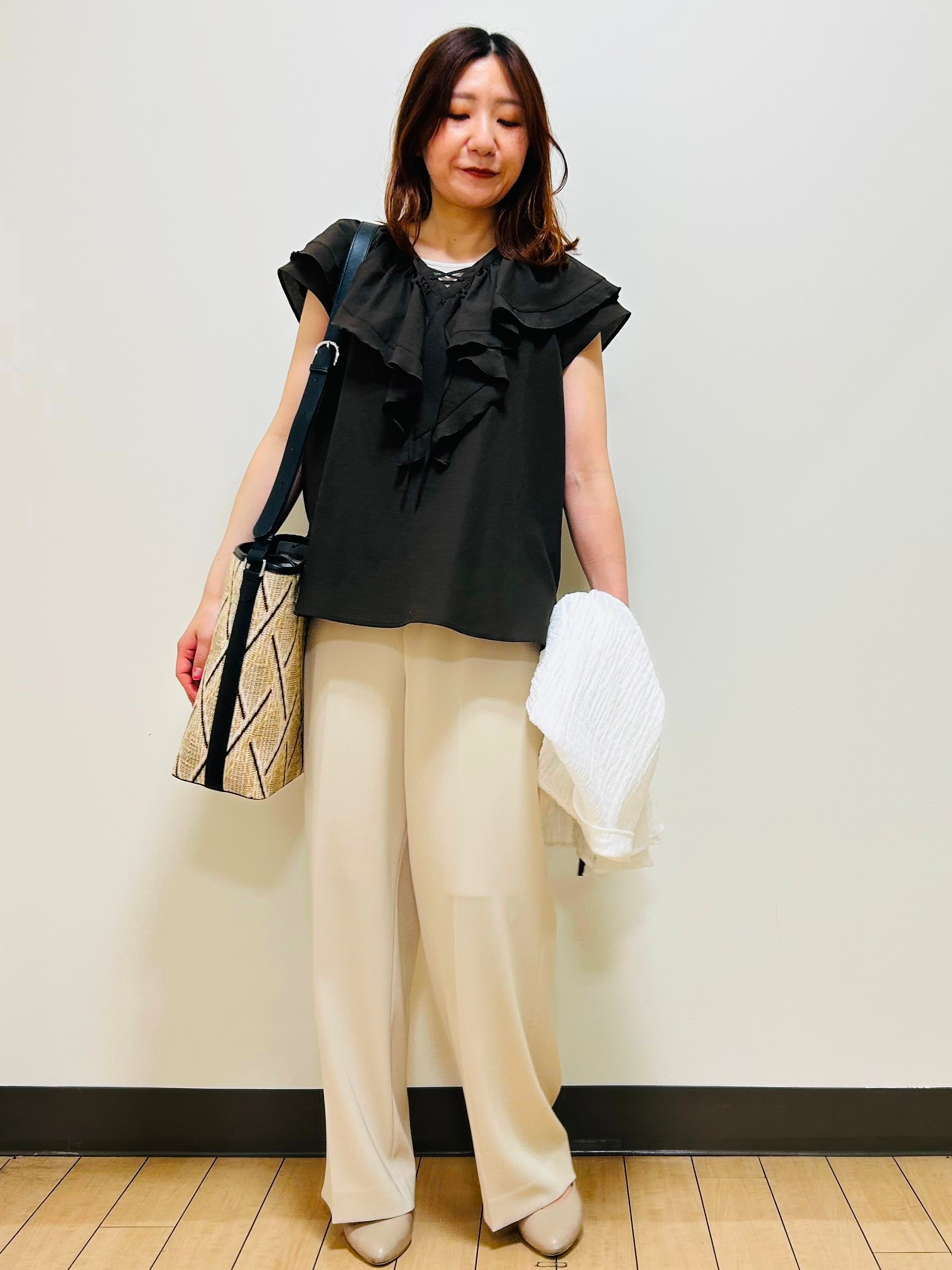 miiiさんの「Reflect｜【SS-4Lサイズ／接触冷感／シワになりにくい】リラクシーテーラードジャケット」を使ったコーディネート