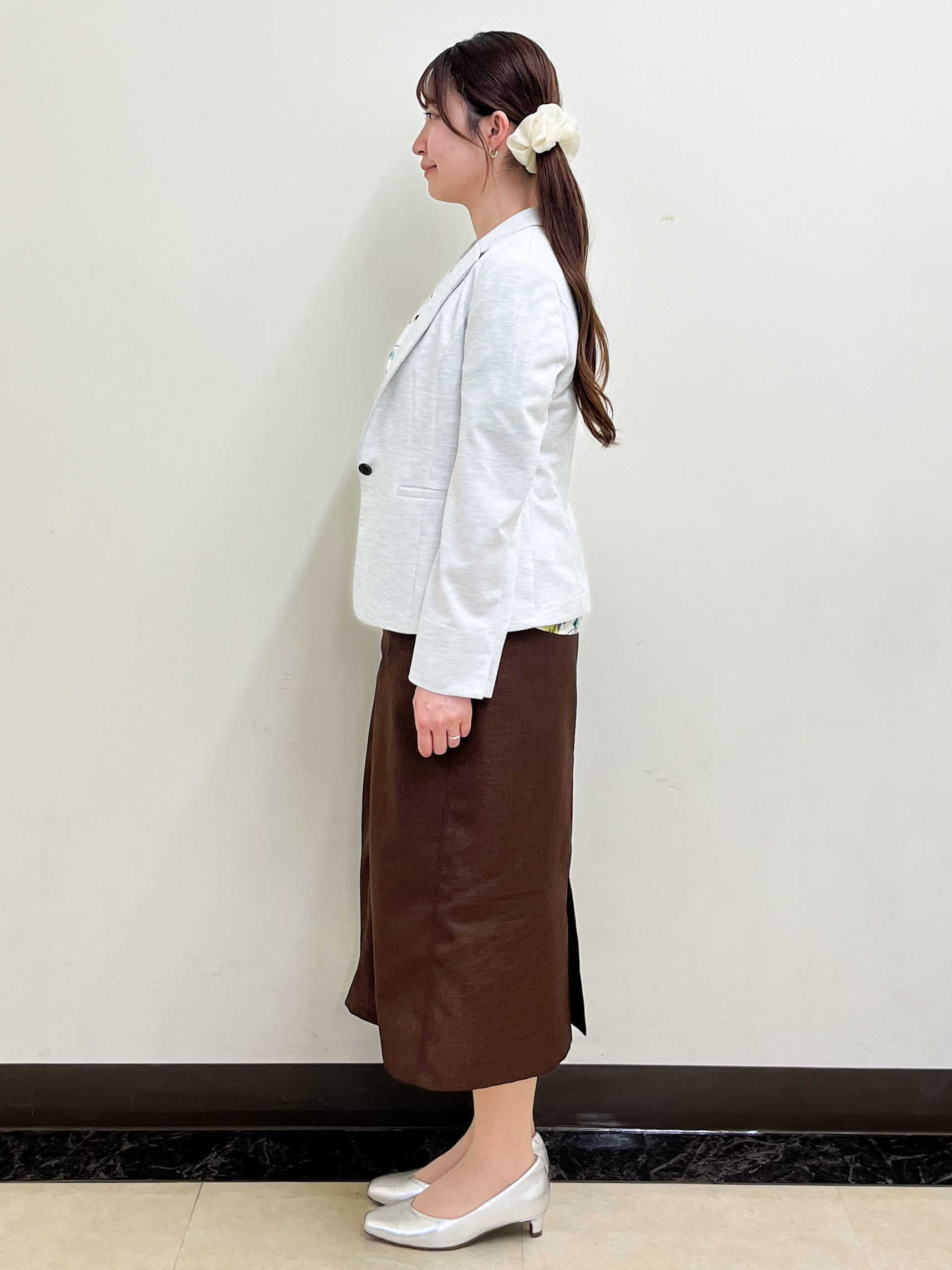 mikikoさんの「Reflect｜【SS-4Lサイズ／UVカット／接触冷感】匠ジャケット／ベーシックテーラード」を使ったコーディネート