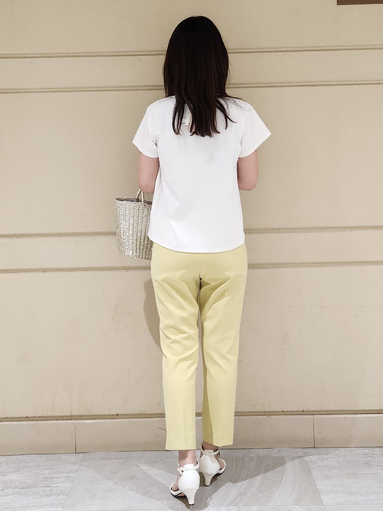 yukaさんの「COUP DE CHANCE｜【手洗い可／日本製】半袖ロゴTシャツ」を使ったコーディネート