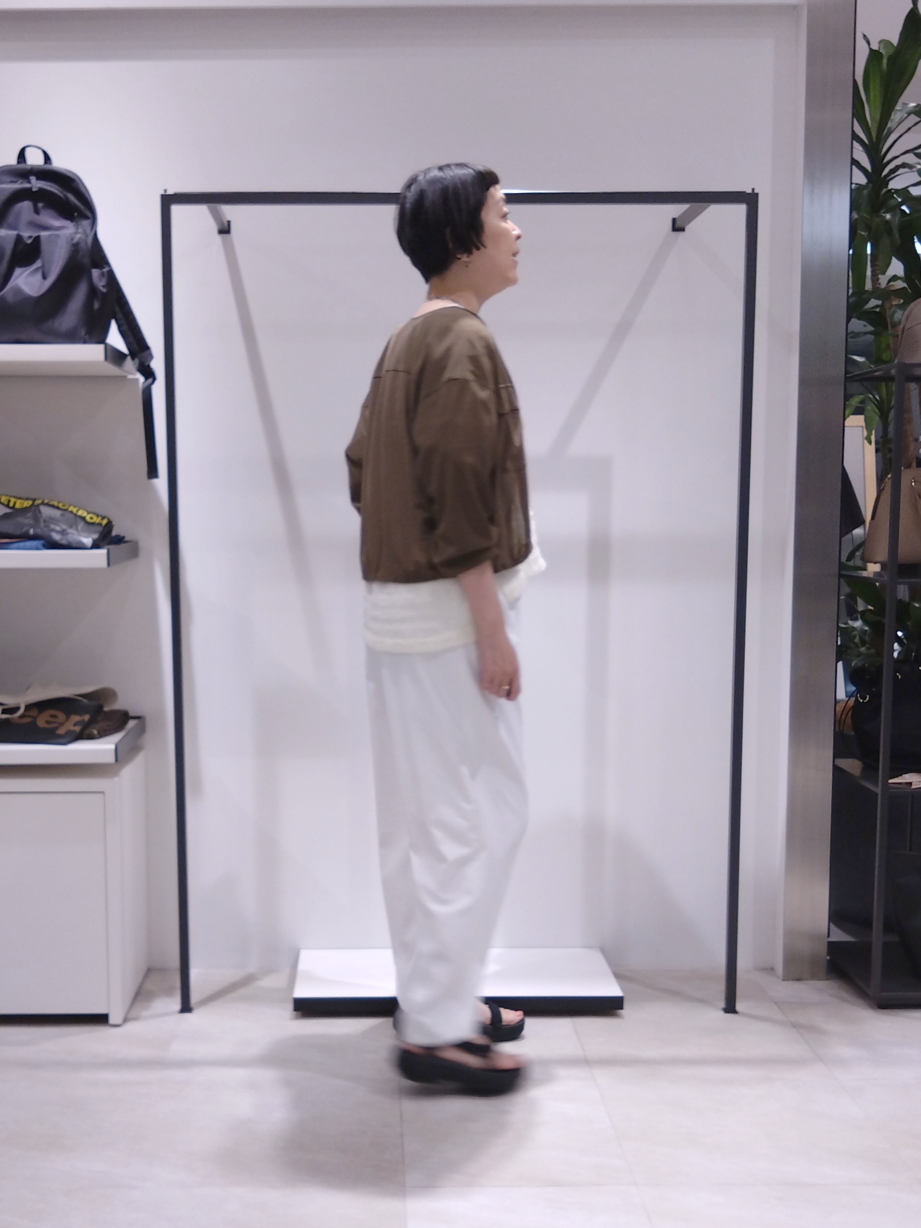 まちこさんの「UNTITLED｜【古畑星夏さん着用/洗える】シアーブルゾン」を使ったコーディネート