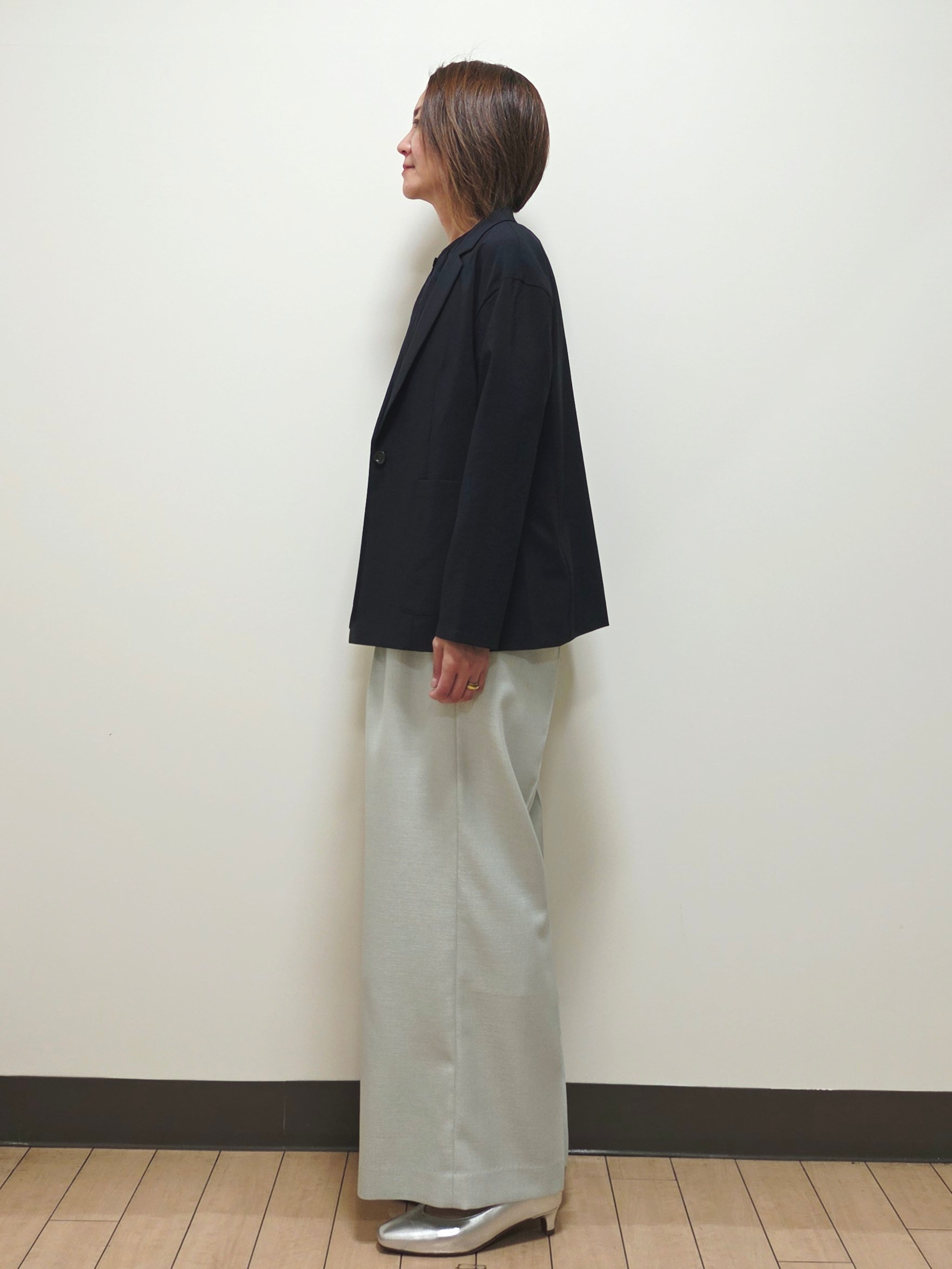 yuuさんの「Reflect｜【SS-4Lサイズ／接触冷感／シワになりにくい】リラクシーテーラードジャケット」を使ったコーディネート