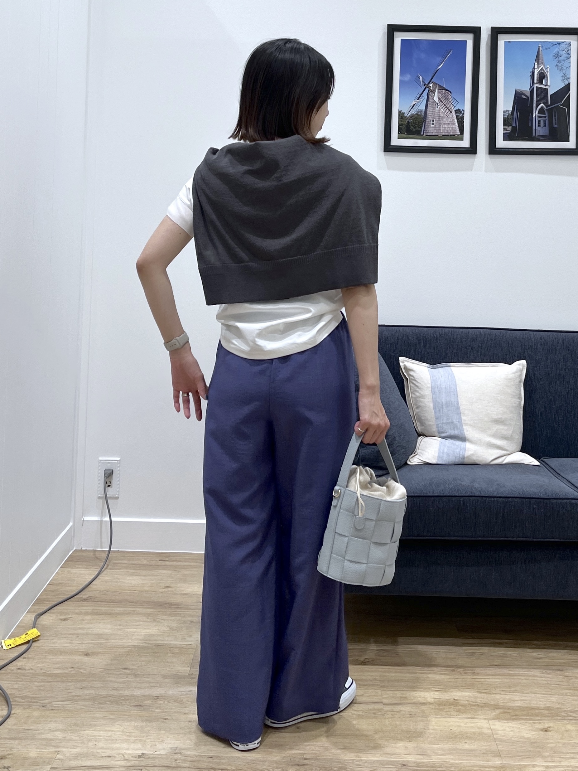 canaさんの「Dessin｜【UVカット/接触冷感】美光沢カットソー」を使ったコーディネート