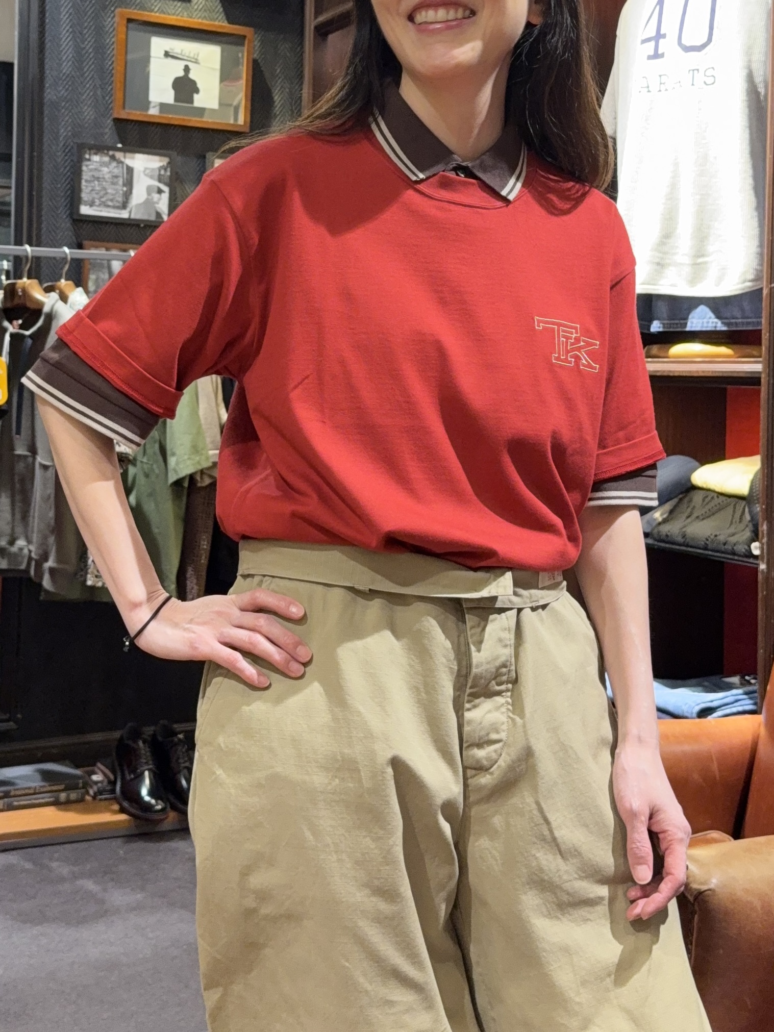 神野（jinno）さんの「TAKEO KIKUCHI｜ミリタリークロスパンツ」を使ったコーディネート