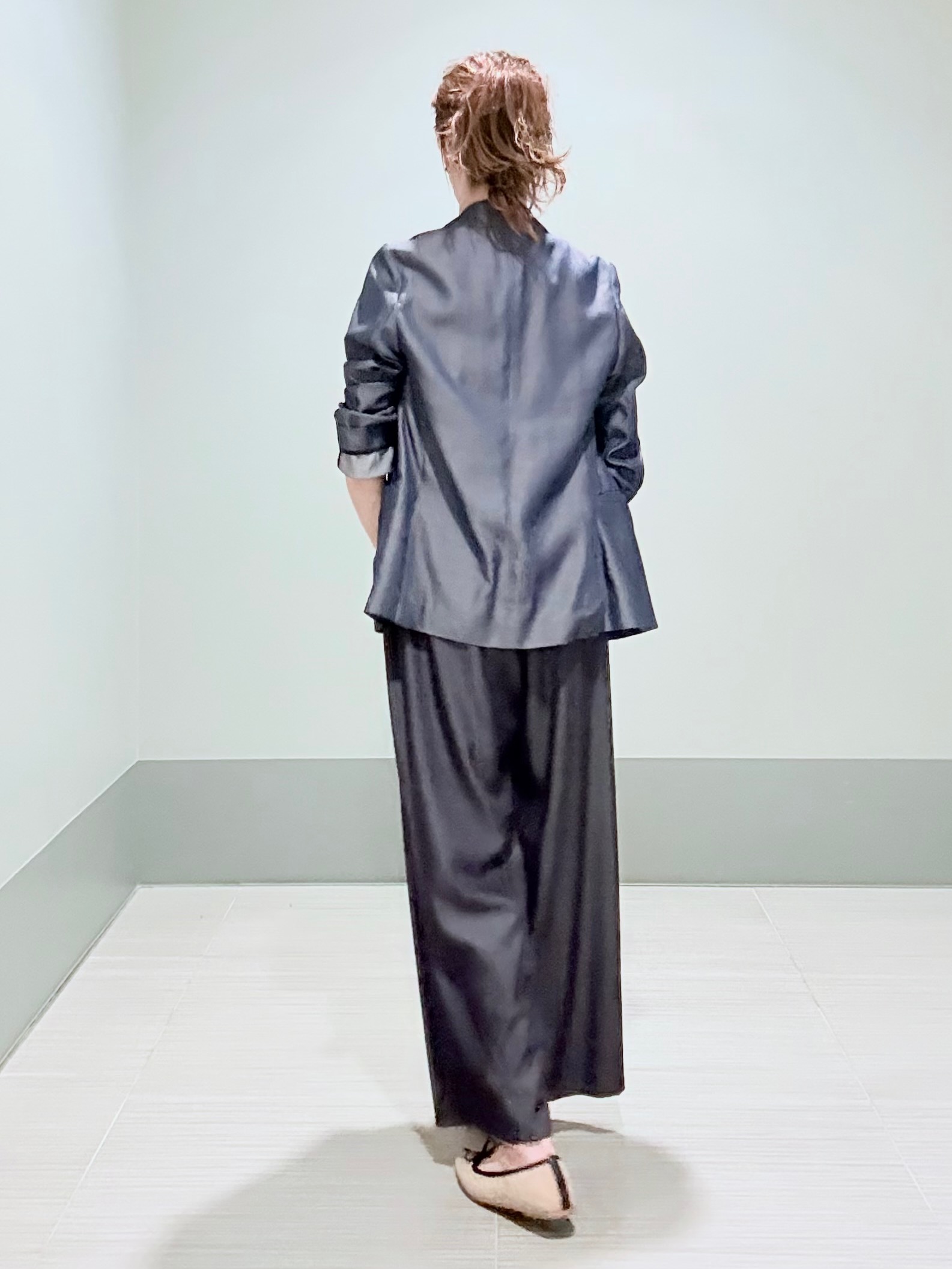 Yamaさんの「DRESSTERIOR｜【otonaMUSE5月号掲載/セットアップ可】テンセルデニムダブルジャケット」を使ったコーディネート