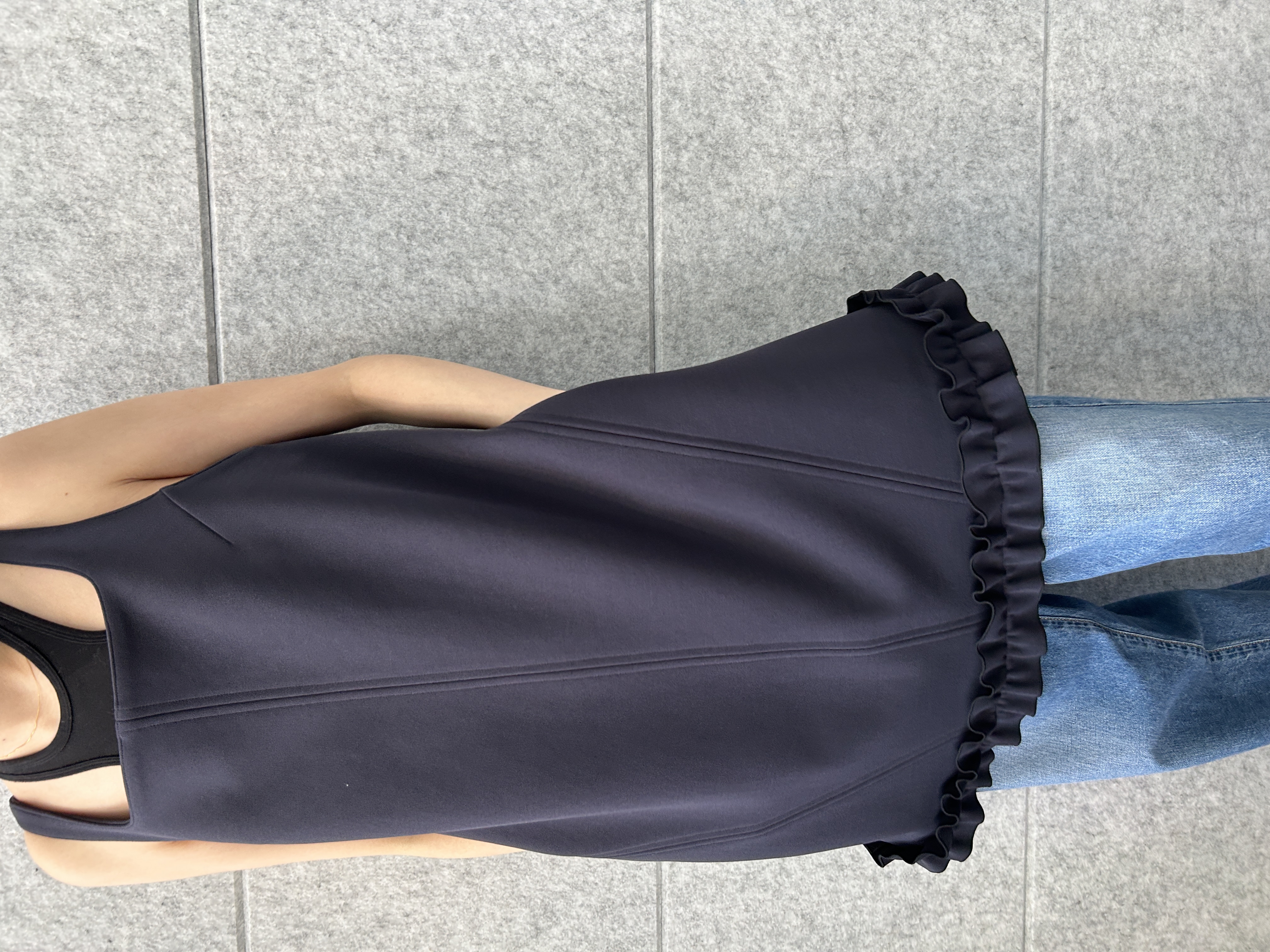 harunaさんの「CODE A｜frill mini dress」を使ったコーディネート