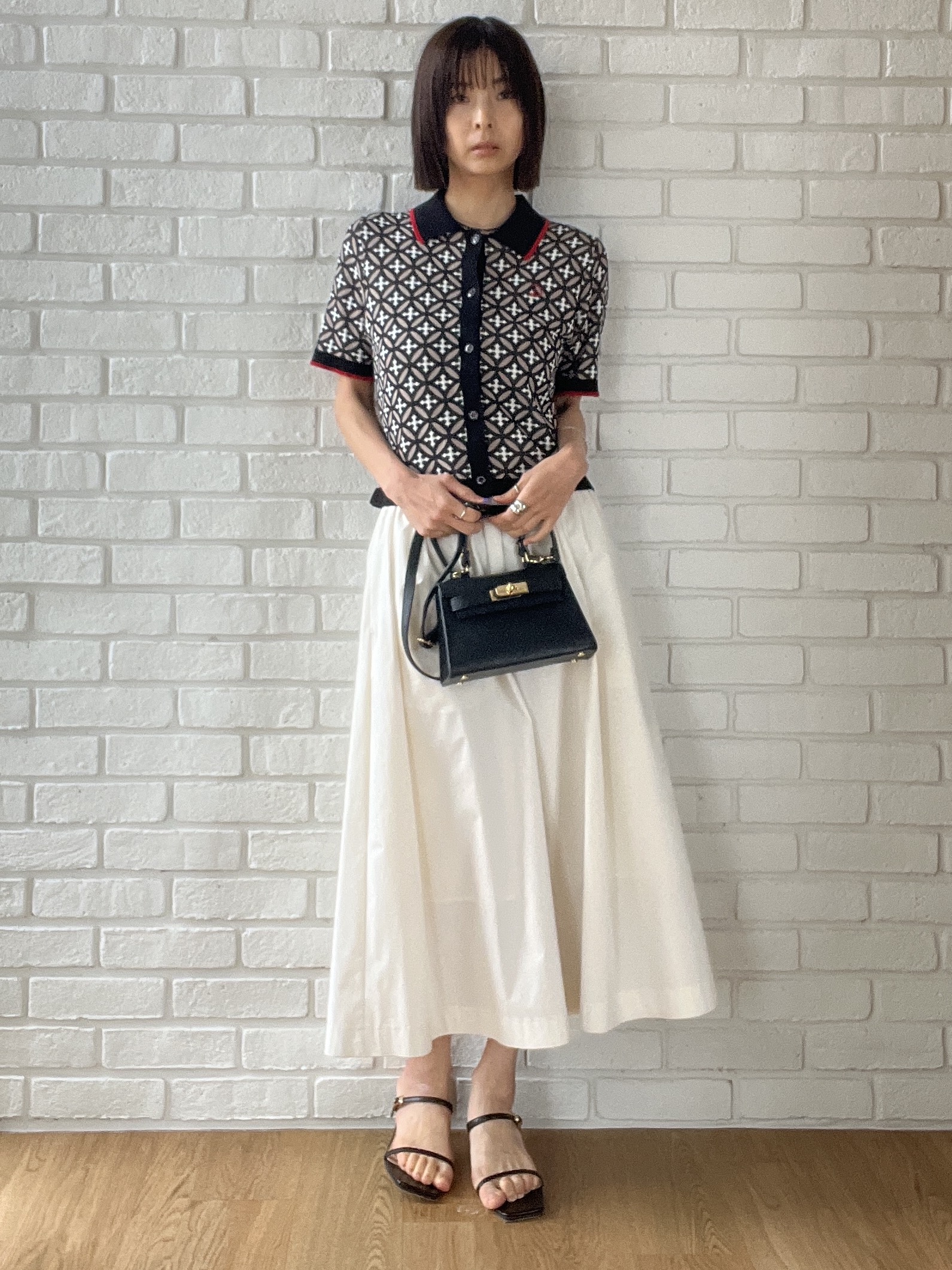 misaさんの「DRESSTERIOR｜【otonaMUSE5月号掲載】スキニーベルトサンダル」を使ったコーディネート
