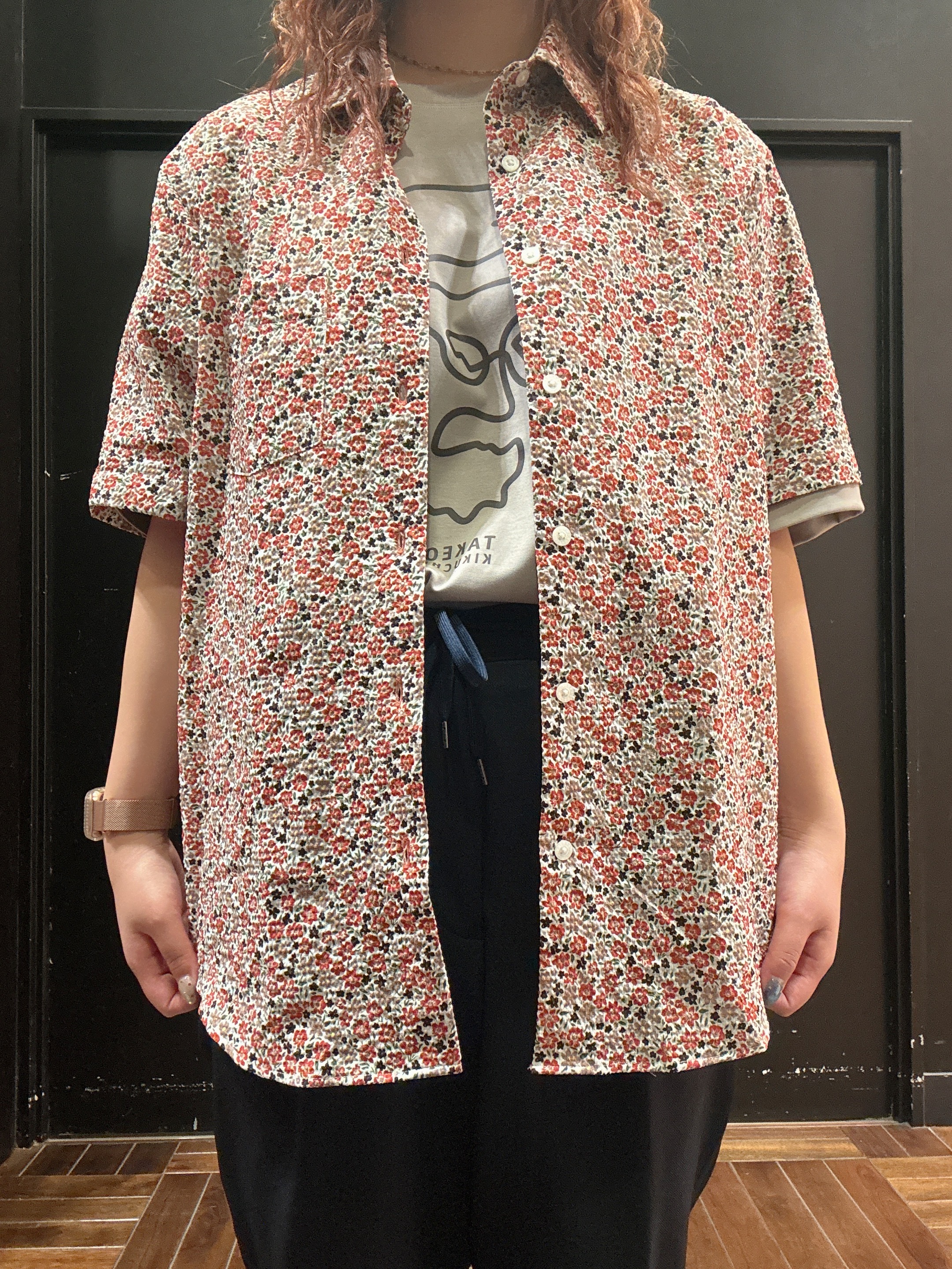 ヒナさんの「TAKEO KIKUCHI｜【BOWLER HAT LABEL】アイスクリアコットン ワンストローク 半袖Tシャツ」を使ったコーディネート