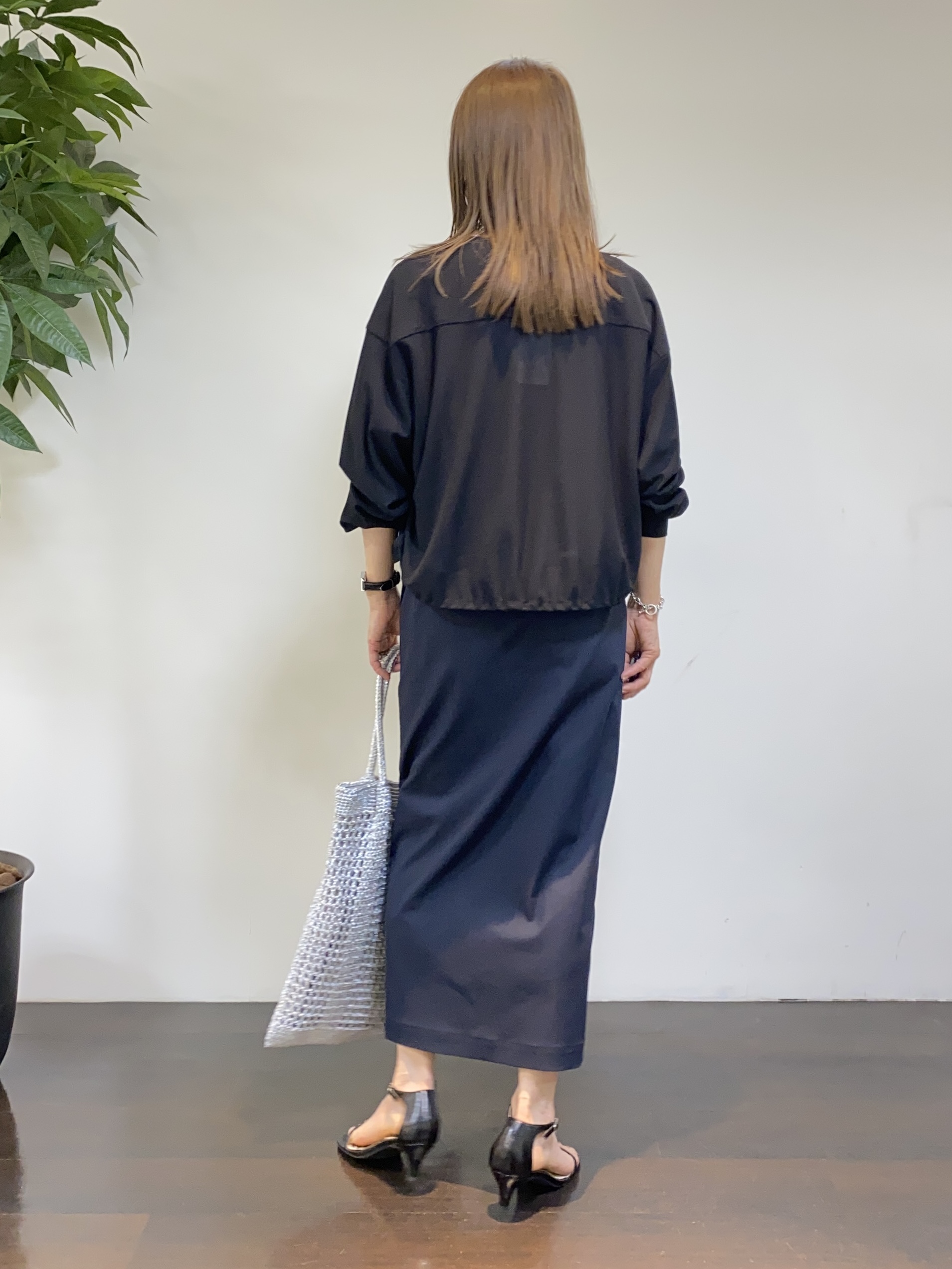tomoさんの「UNTITLED｜【古畑星夏さん着用/洗える】シアーブルゾン」を使ったコーディネート